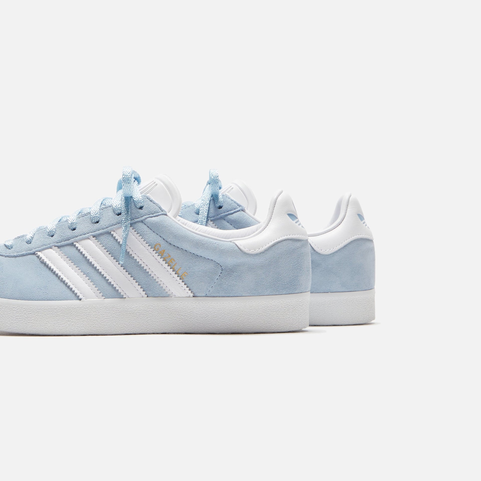 adidas Gazelle 85 - Clear Sky / White / Gold