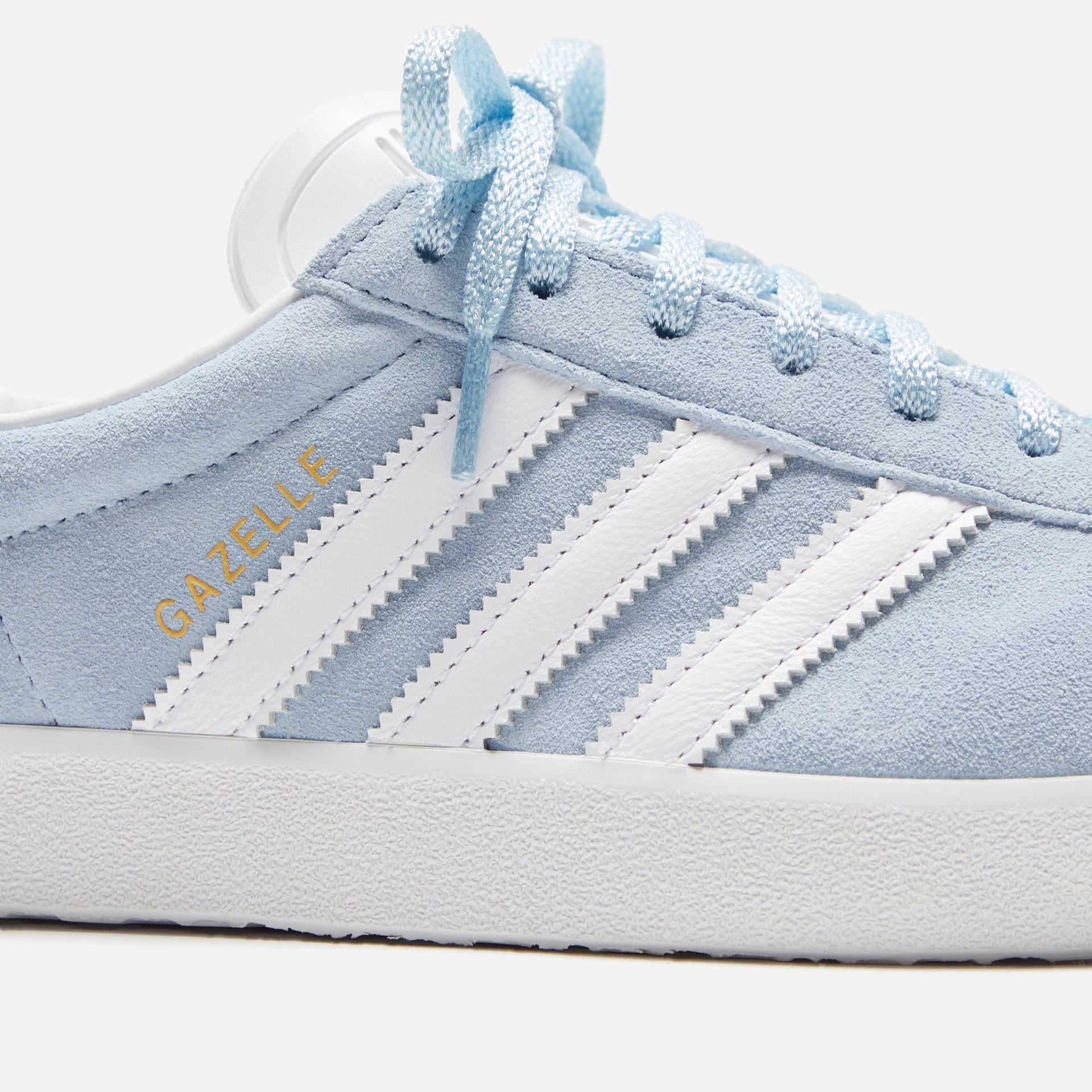 adidas Gazelle 85 - Clear Sky / White / Gold