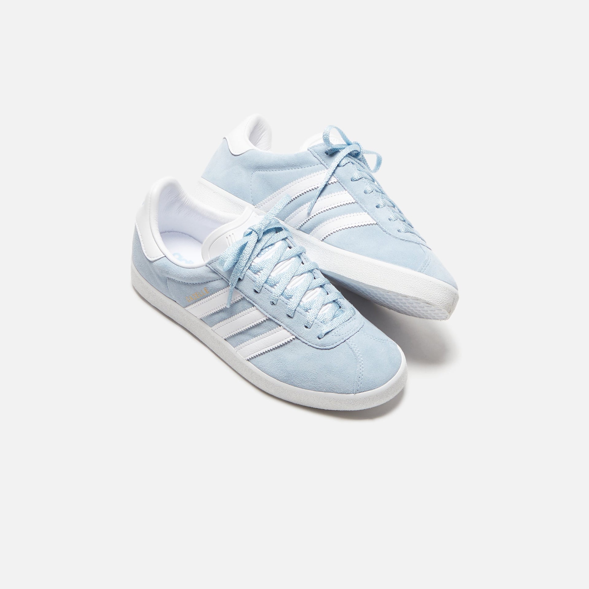 adidas Gazelle 85 - Clear Sky / White / Gold