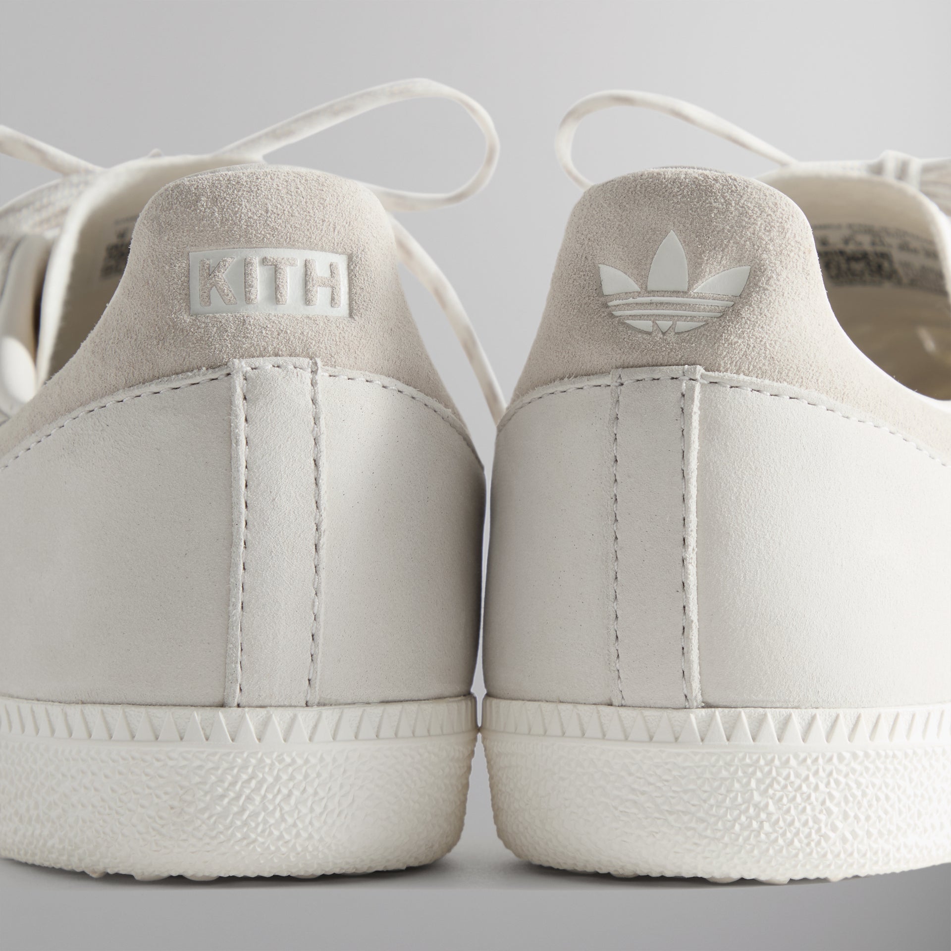 Kith Classics for adidas Originals Samba - Cloud White / Off White / Orbit Grey