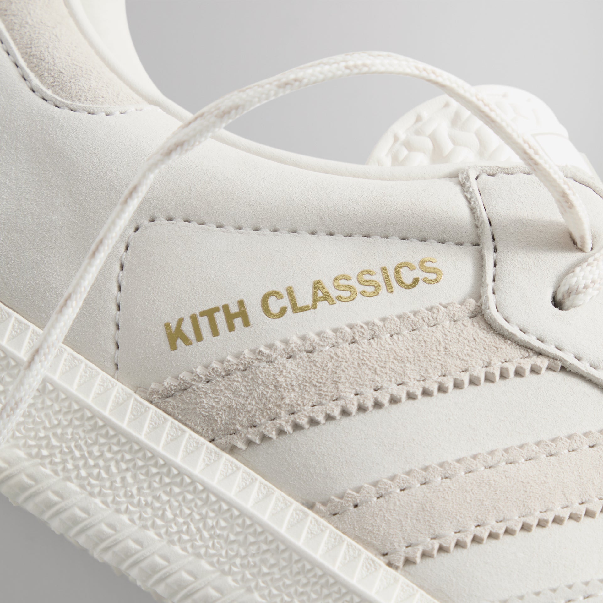 Kith Classics for adidas Originals Samba - Cloud White / Off White / Orbit Grey