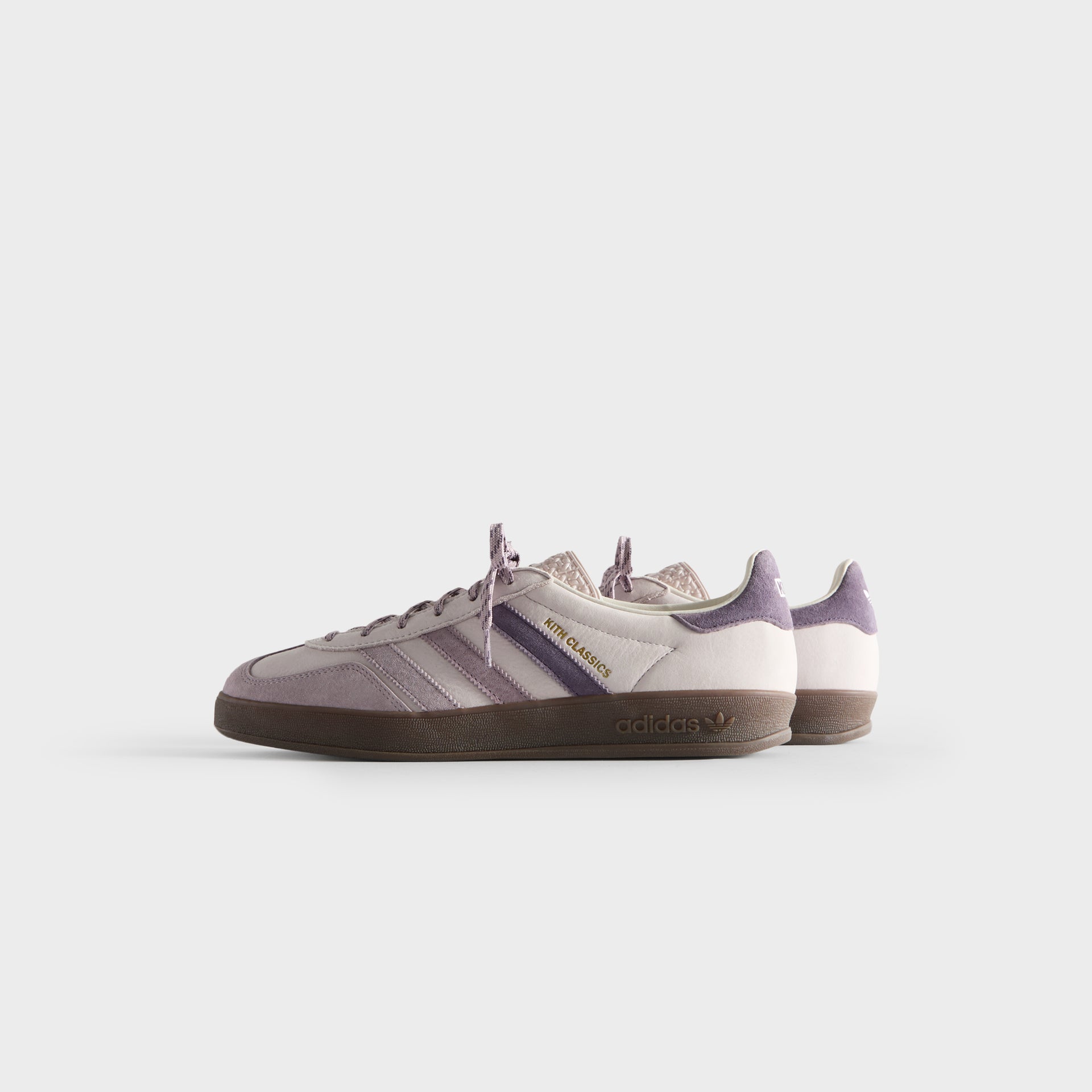 Kith Classics for adidas Originals Gazelle Indoor - Ash Purple / Ice Purple / Gum