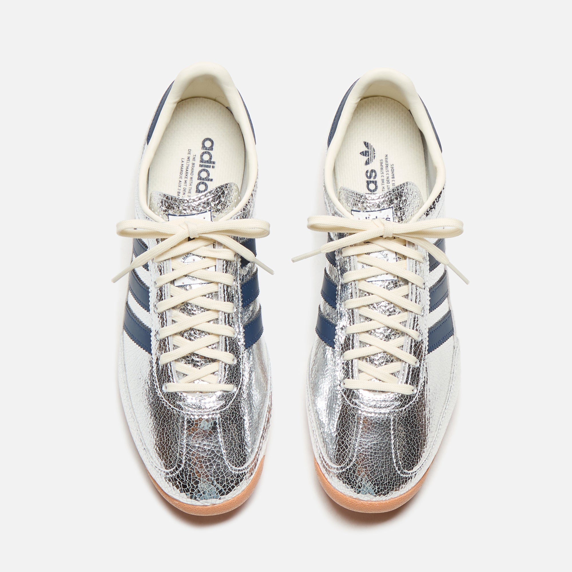 スニーカー Adidas SL 72 OG Silver Off White W Adidas Originals SL 72 OG Silver Metallic Core Black Off