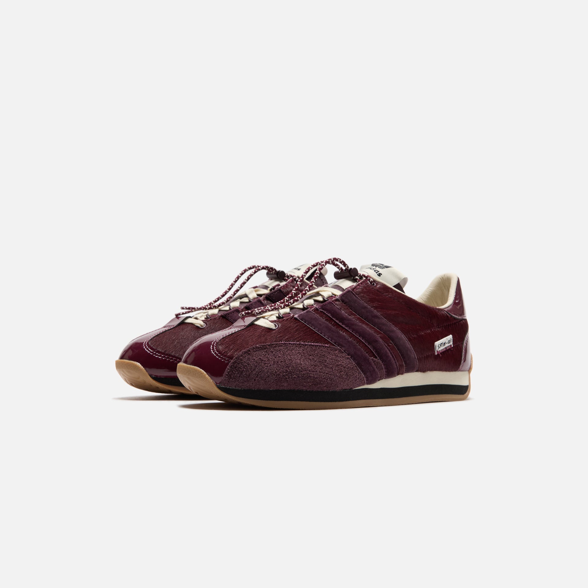 adidas x SFTM Country OG - Maroon / Core Black / Cream White