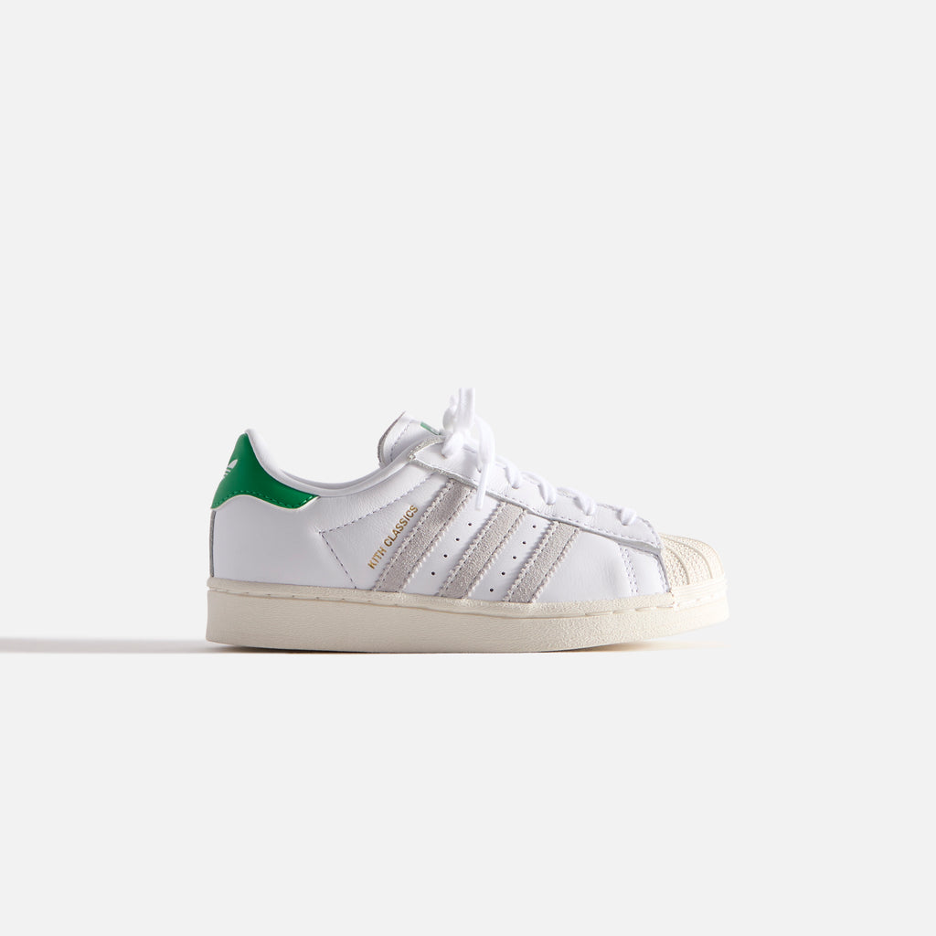 Kith Kids Classics for adidas Originals PS Superstar - White / Fairway