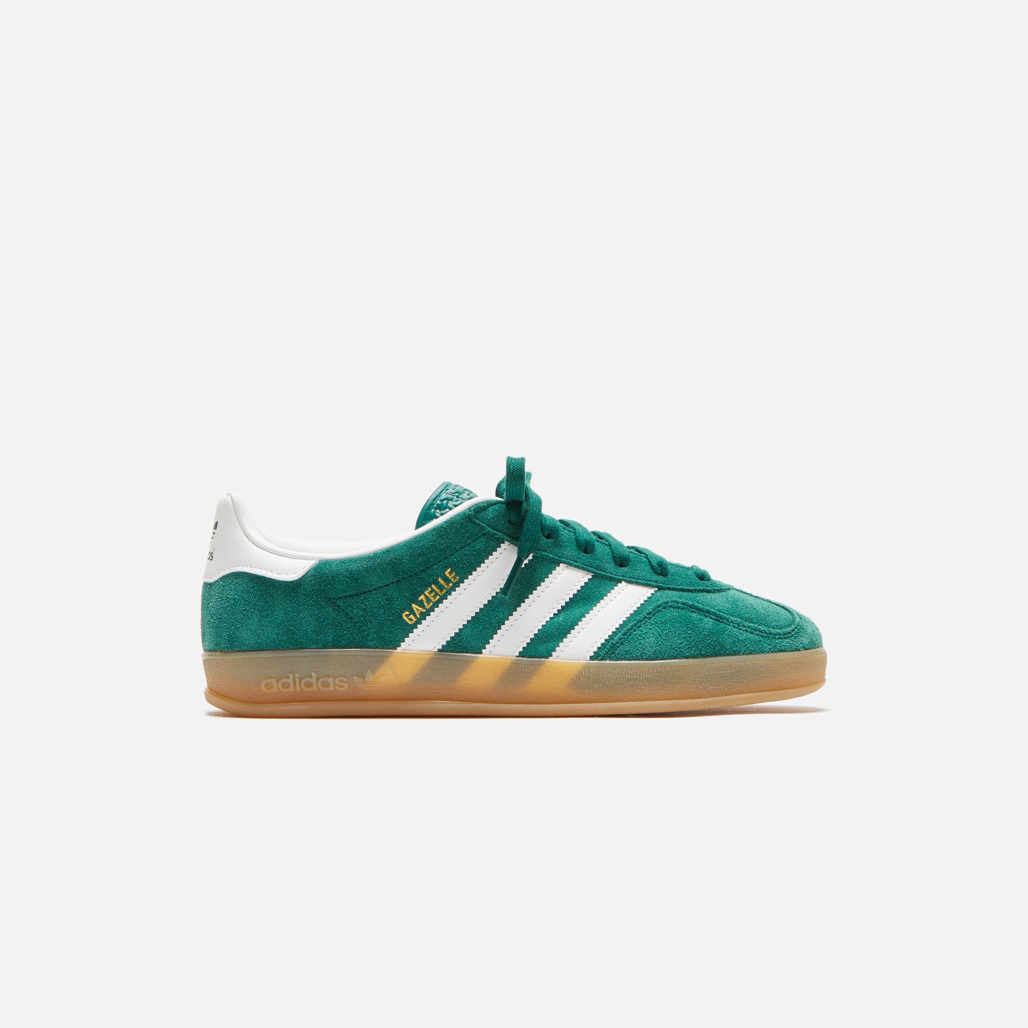 adidas Gazelle Indoor - Collegiate Green / White / Gum – Kith