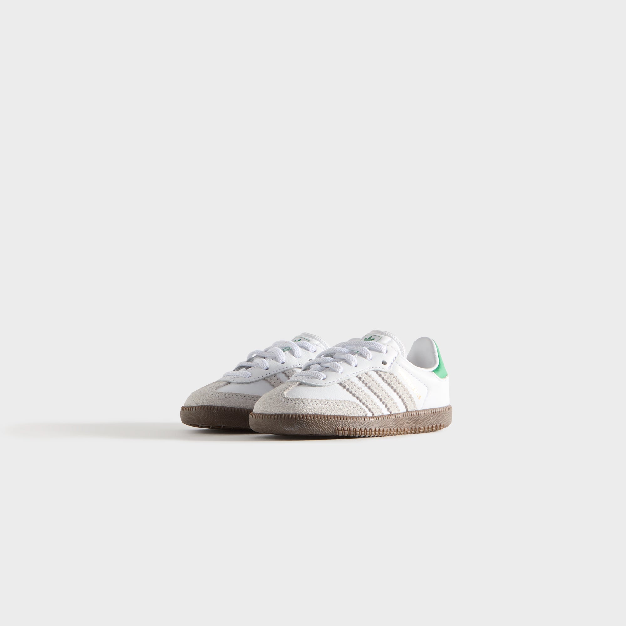 Kith Kids Classics for adidas Originals TD Samba - White / Fairway Gre