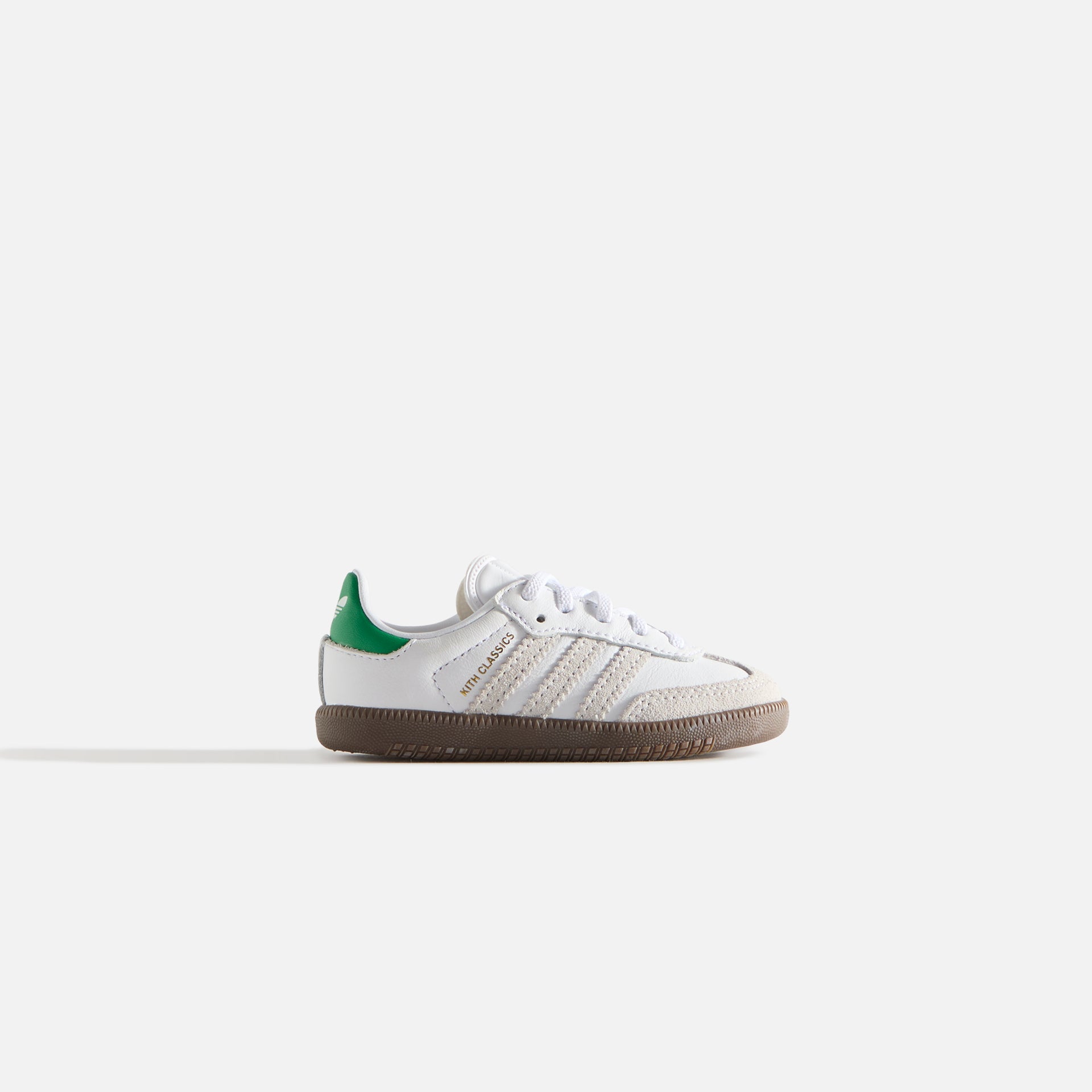 Kith Kids Classics for adidas Originals TD Samba - White / Fairway Green