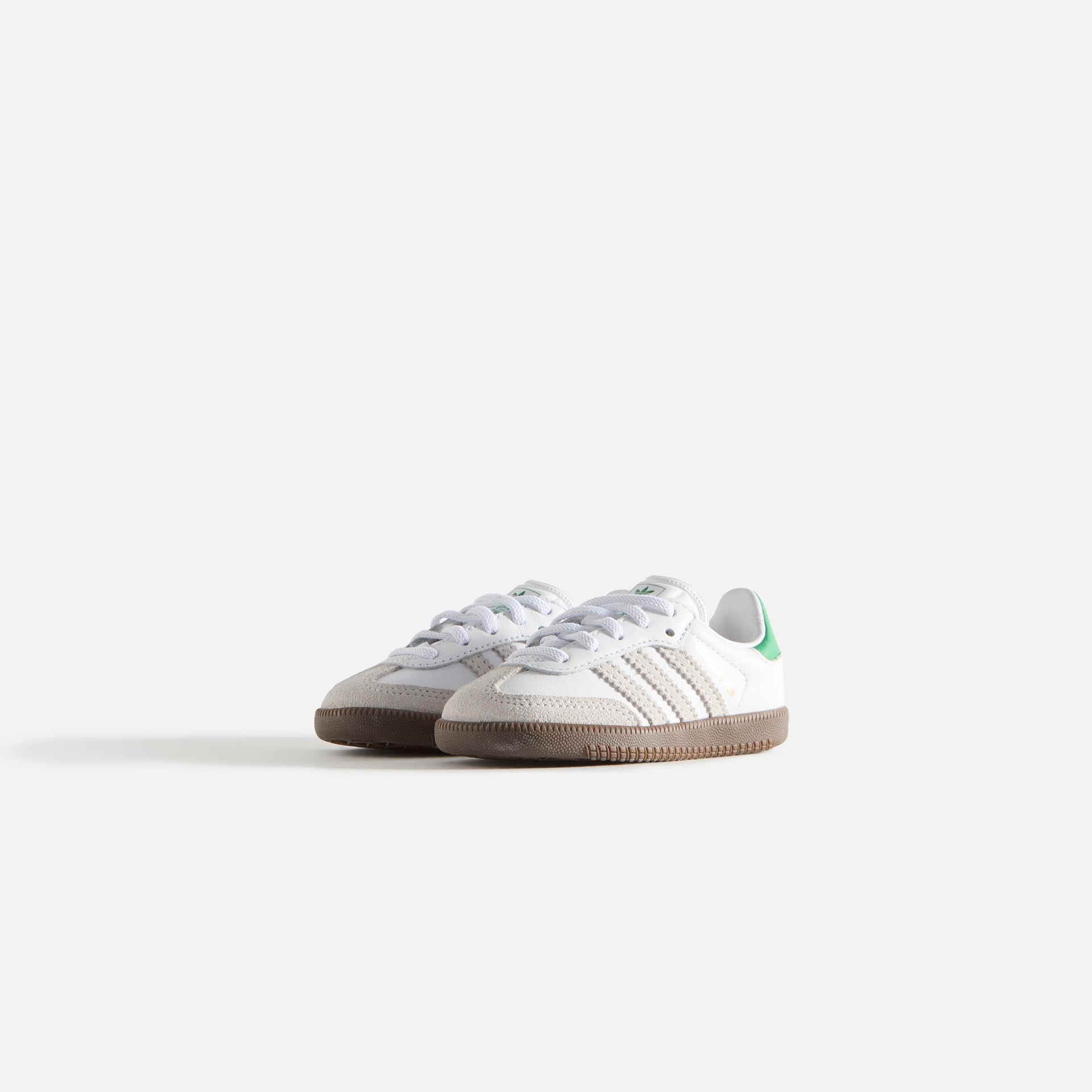 Kith Kids Classics for adidas Originals TD Samba - White / Fairway Green