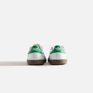 Kith Kids Classics for adidas Originals TD Samba - White / Fairway Green