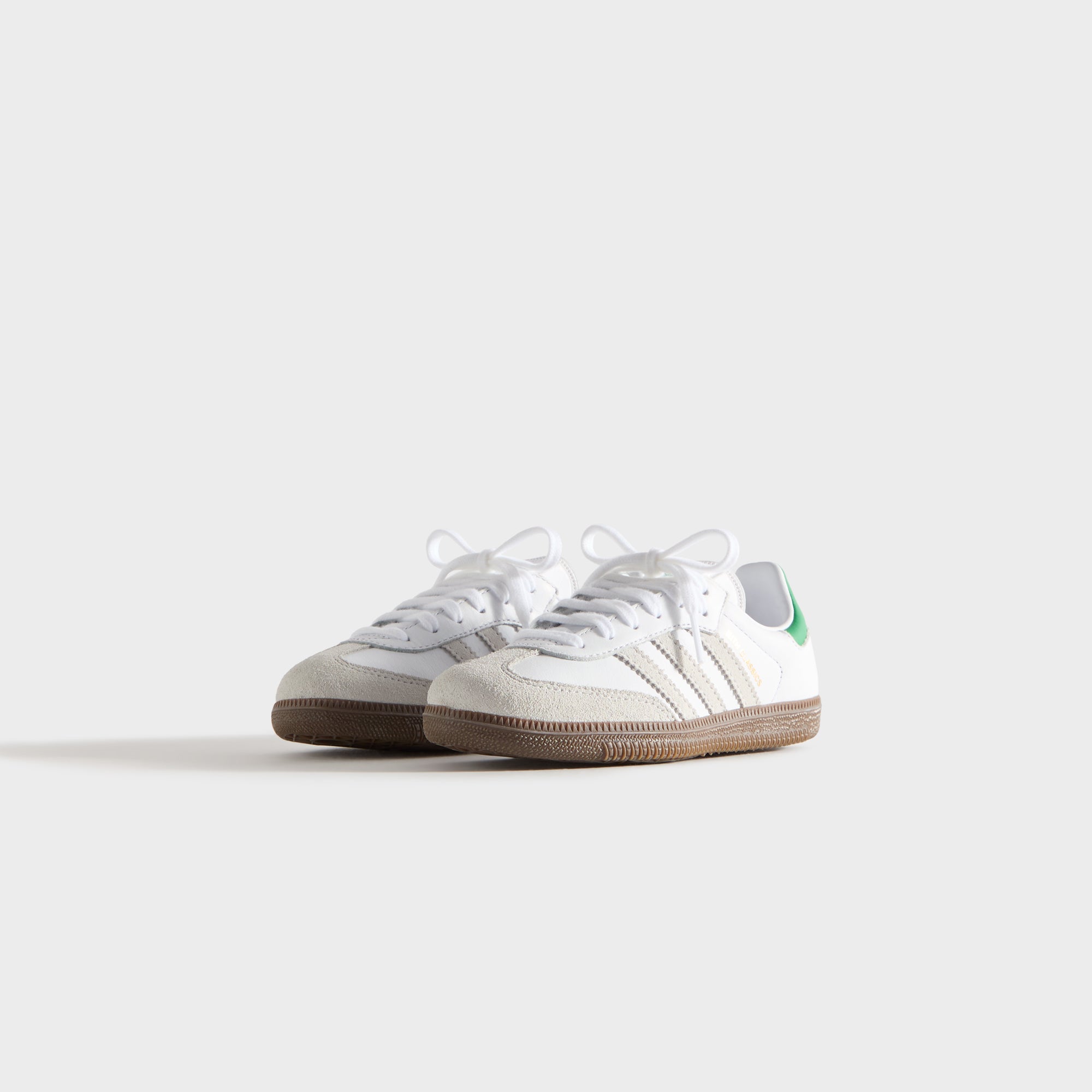 Kith Kids Classics for adidas Originals PS Samba - White / Fairway Gre
