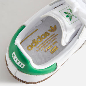 Kith Kids Classics for adidas Originals PS Samba - White / Fairway Green