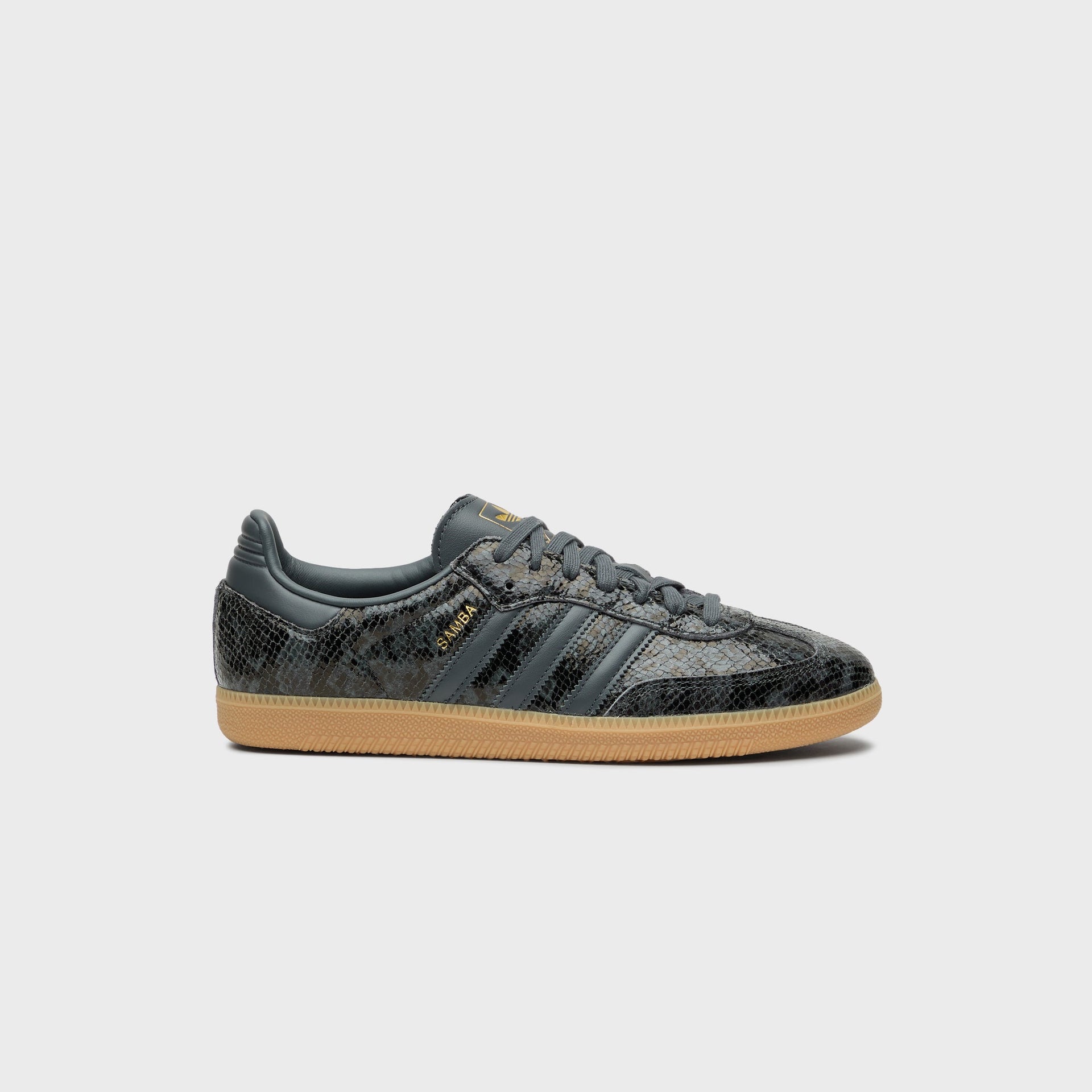 adidas WMNS Samba OG - Core Black / Grey Six / Gum 3 Kith adidas WMNS Samba OG - Core Black / Grey Six / Gum 3 Kith