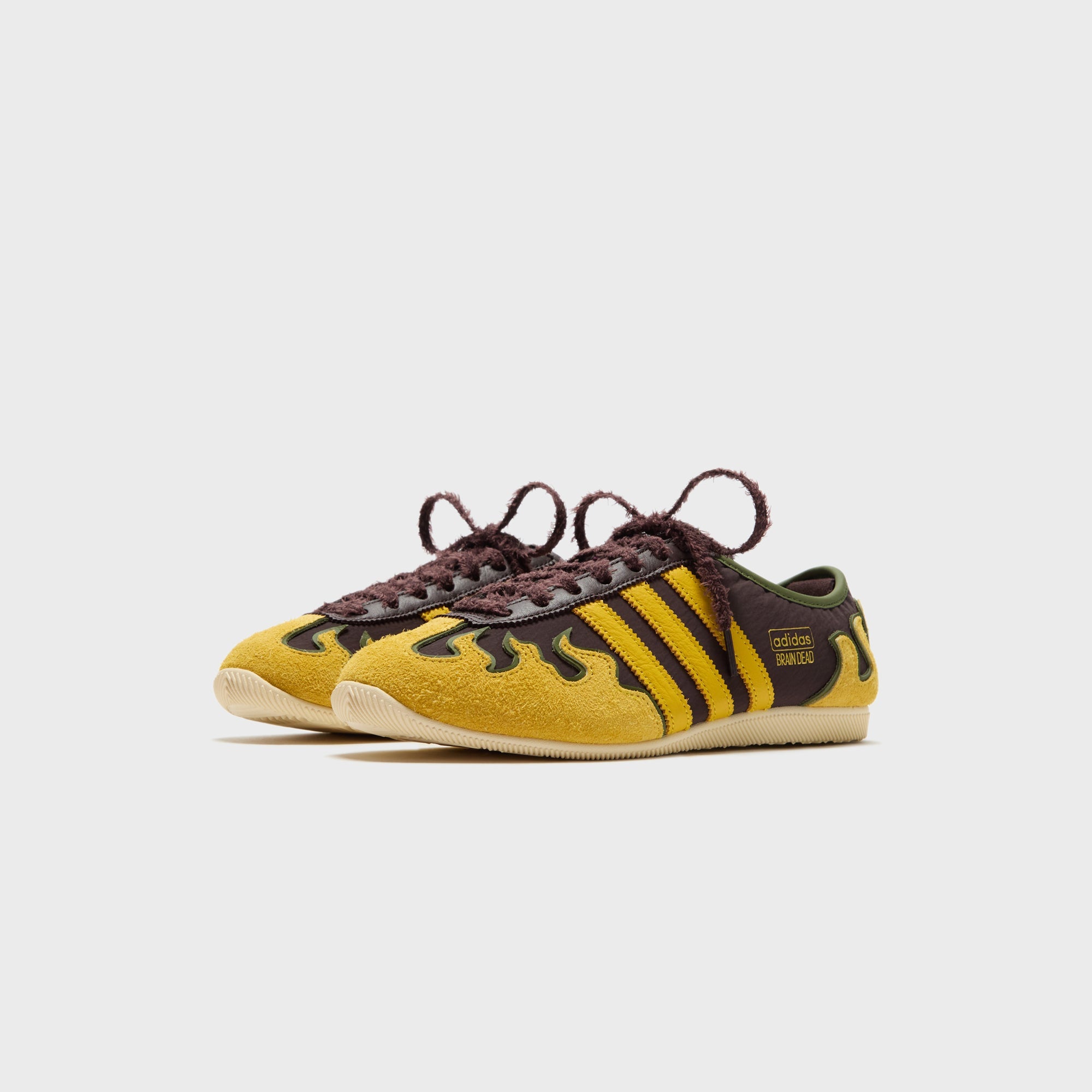 adidas x Brain Dead Japan Lo Shadow - Brown / Hazy Yellow