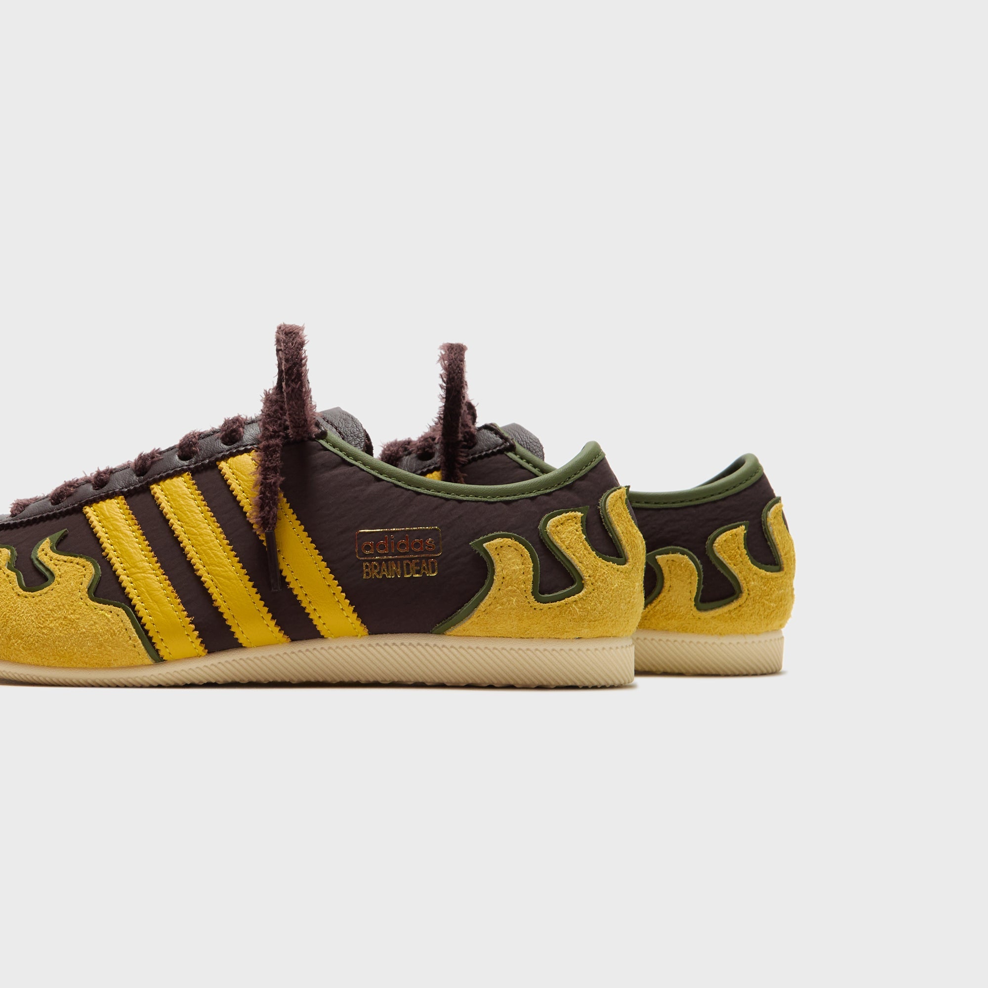 adidas x Brain Dead Japan Lo Shadow - Brown / Hazy Yellow / Off
