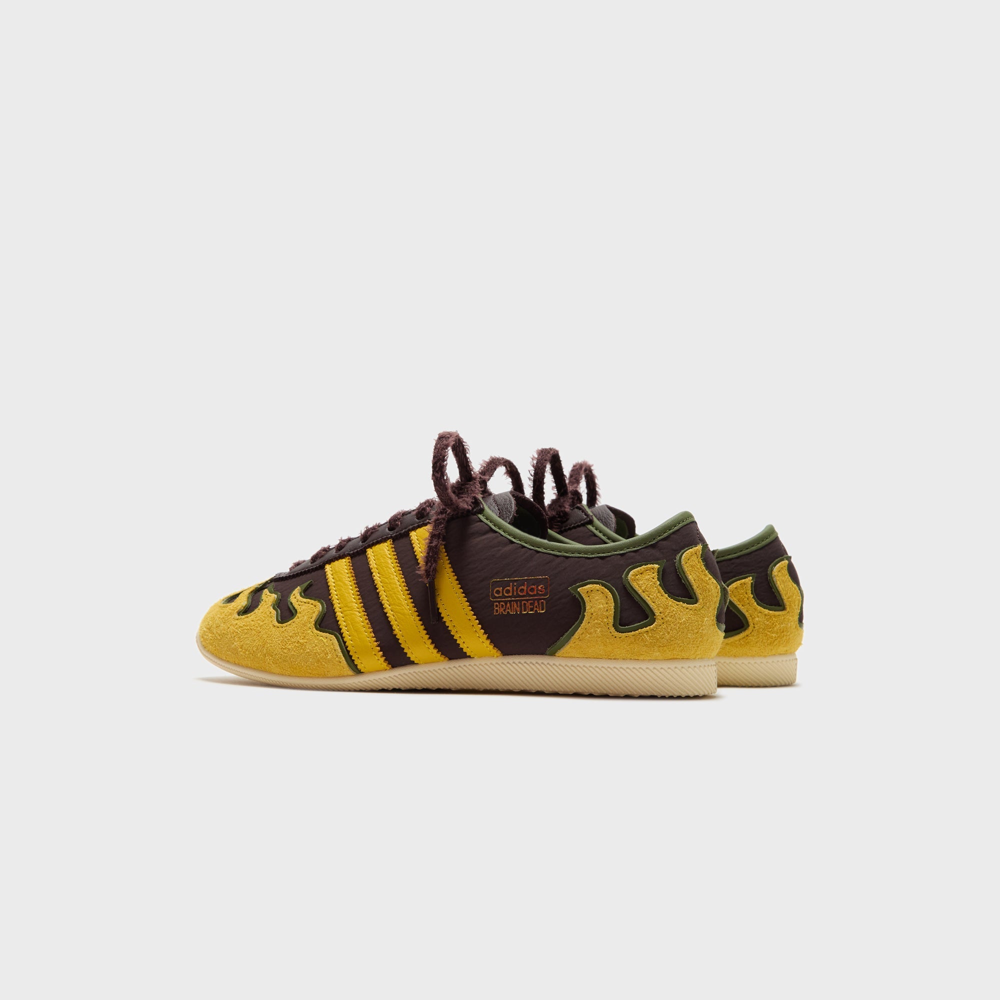 adidas x Brain Dead Japan Lo Shadow - Brown / Hazy Yellow / Off