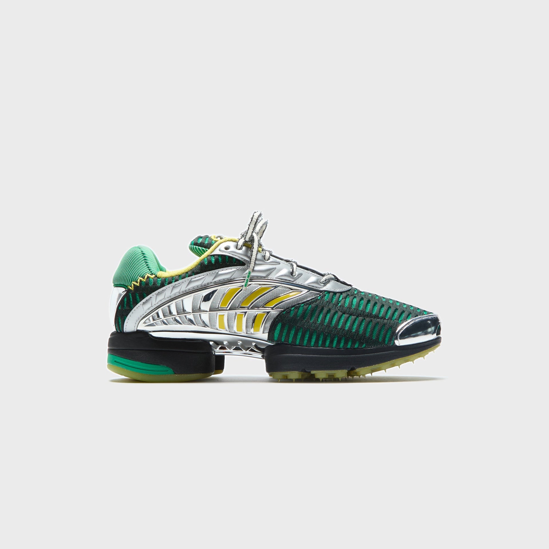 adidas x Brain Dead Climacool 2 - Core Black / Impact Yellow / Silver Metallic