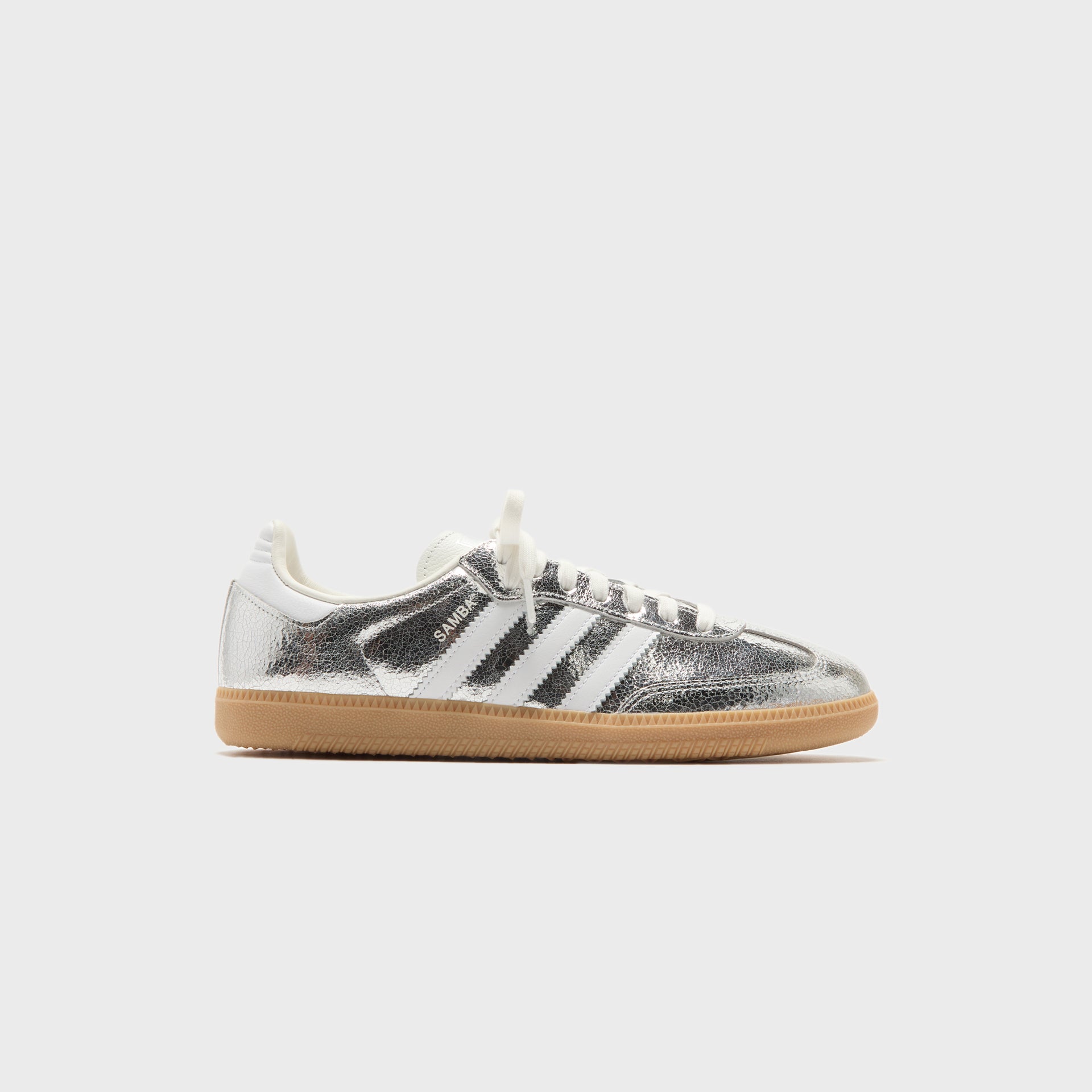 adidas WMNS Samba OG - Silver Metallic / Cloud White / Core White Kith adidas WMNS Samba OG - Silver Metallic / Cloud White / Core White Kith