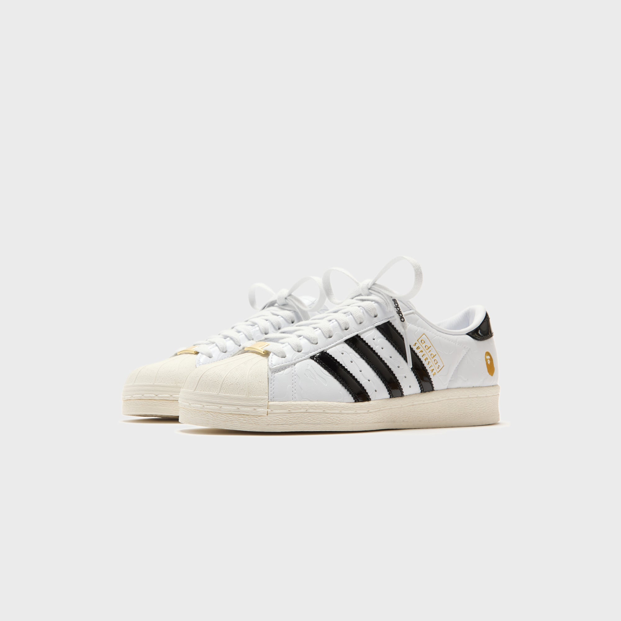 adidas x Bape Superstar - White / Core Black / Gold Metallic