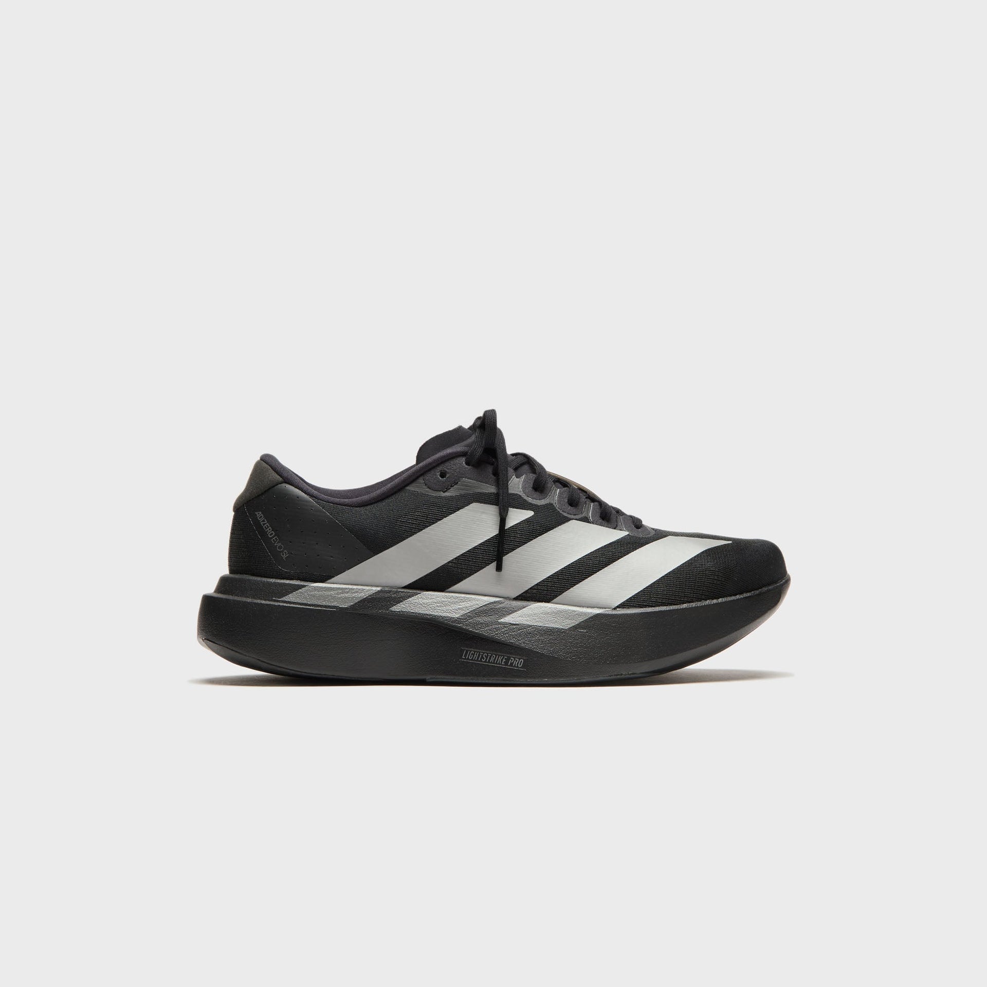 adidas Adizero Evo SL - Core Black / Iron Metallic / Grey Four