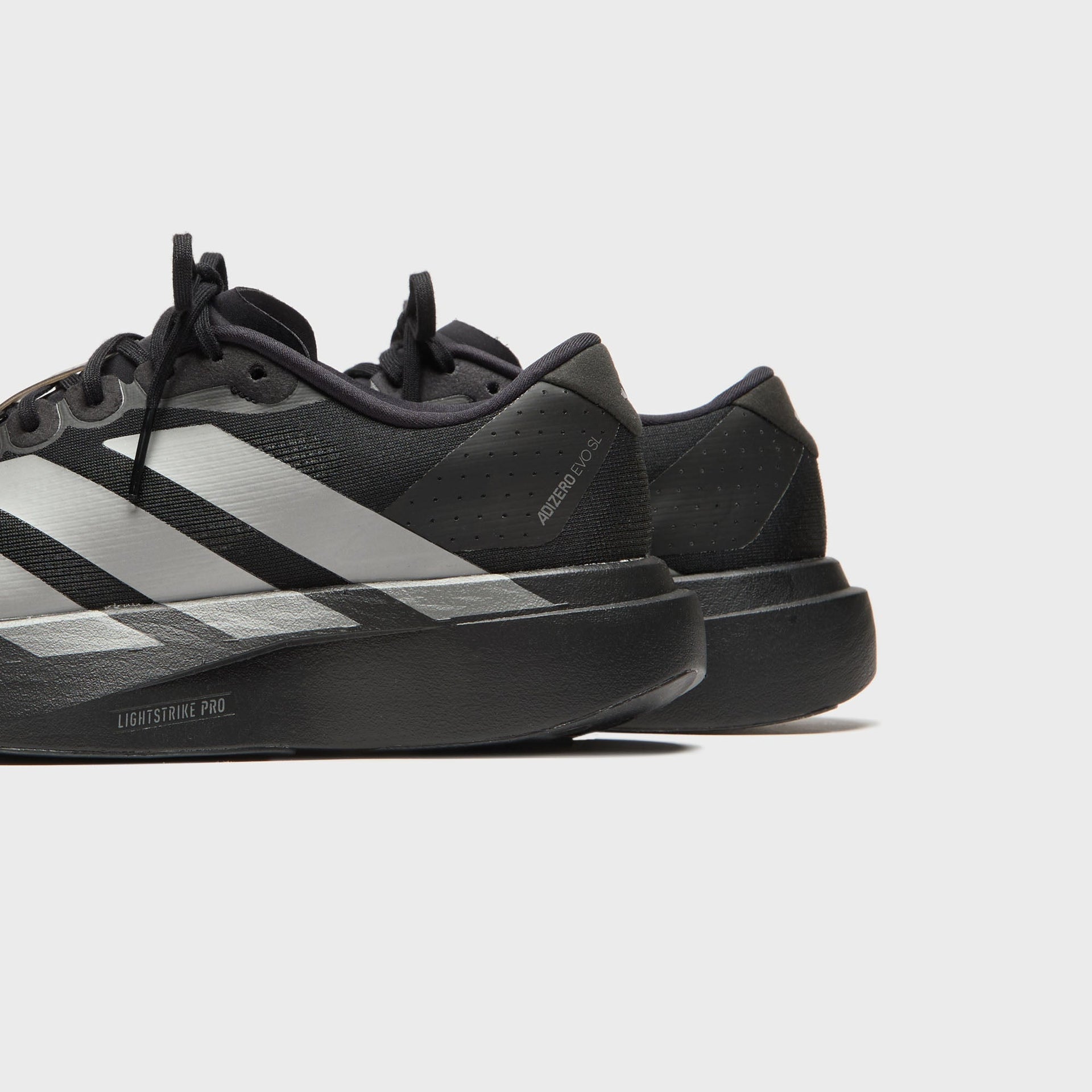 adidas Adizero Evo SL - Core Black / Iron Metallic / Grey Four