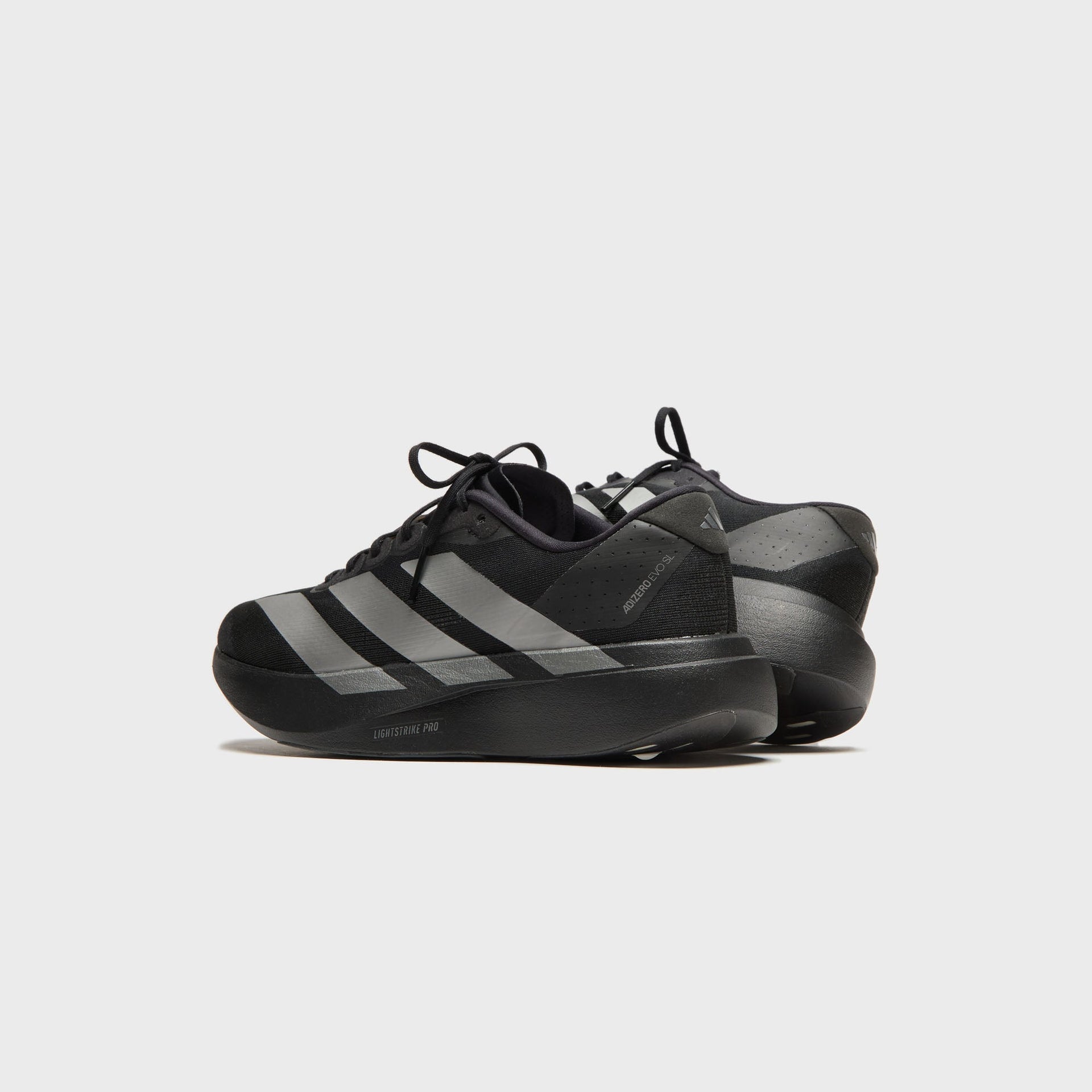 adidas Adizero Evo SL - Core Black / Iron Metallic / Grey Four