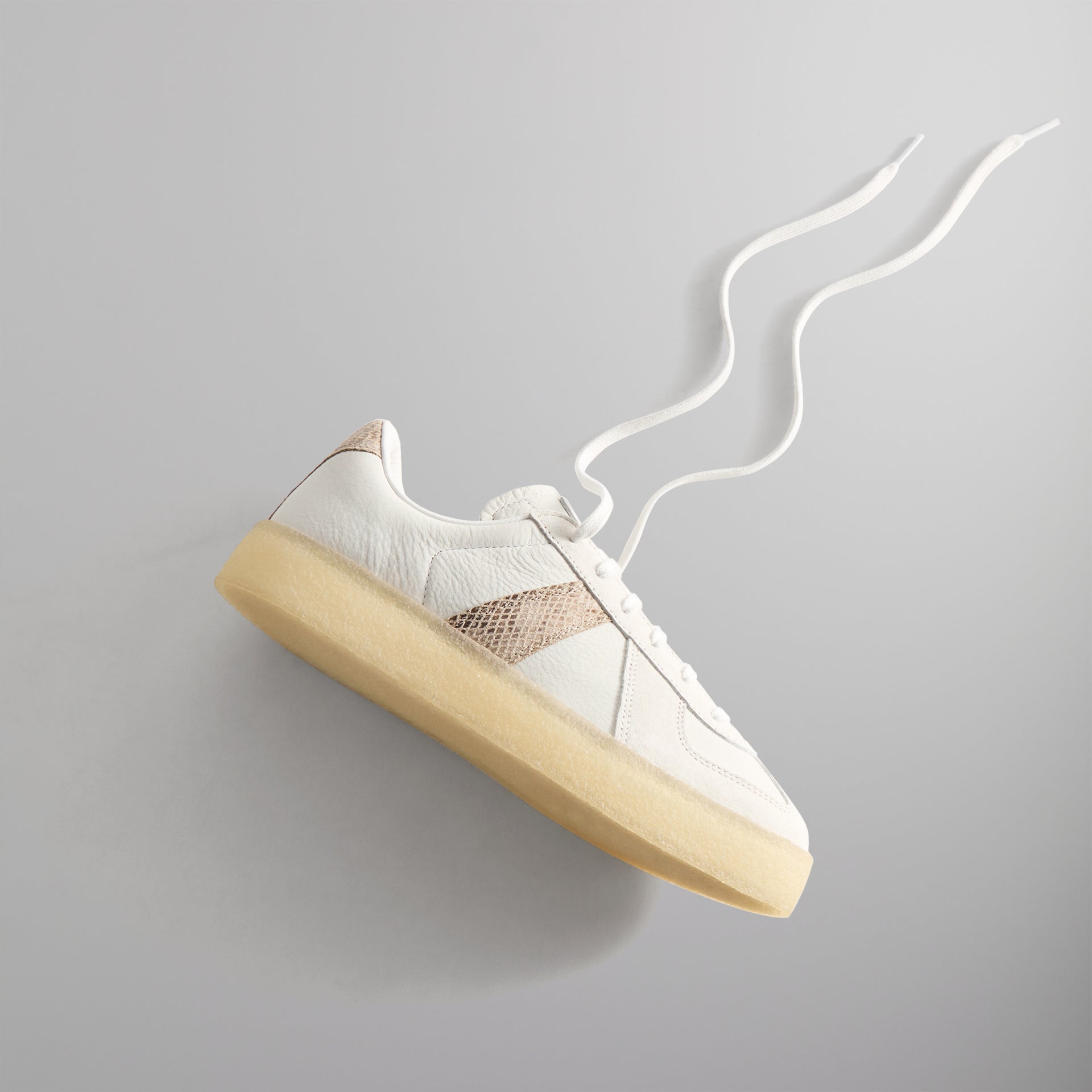 The 8th St BW Army by Ronnie Fieg for adidas Originals & Clarks Originals - Crystal White / Brown