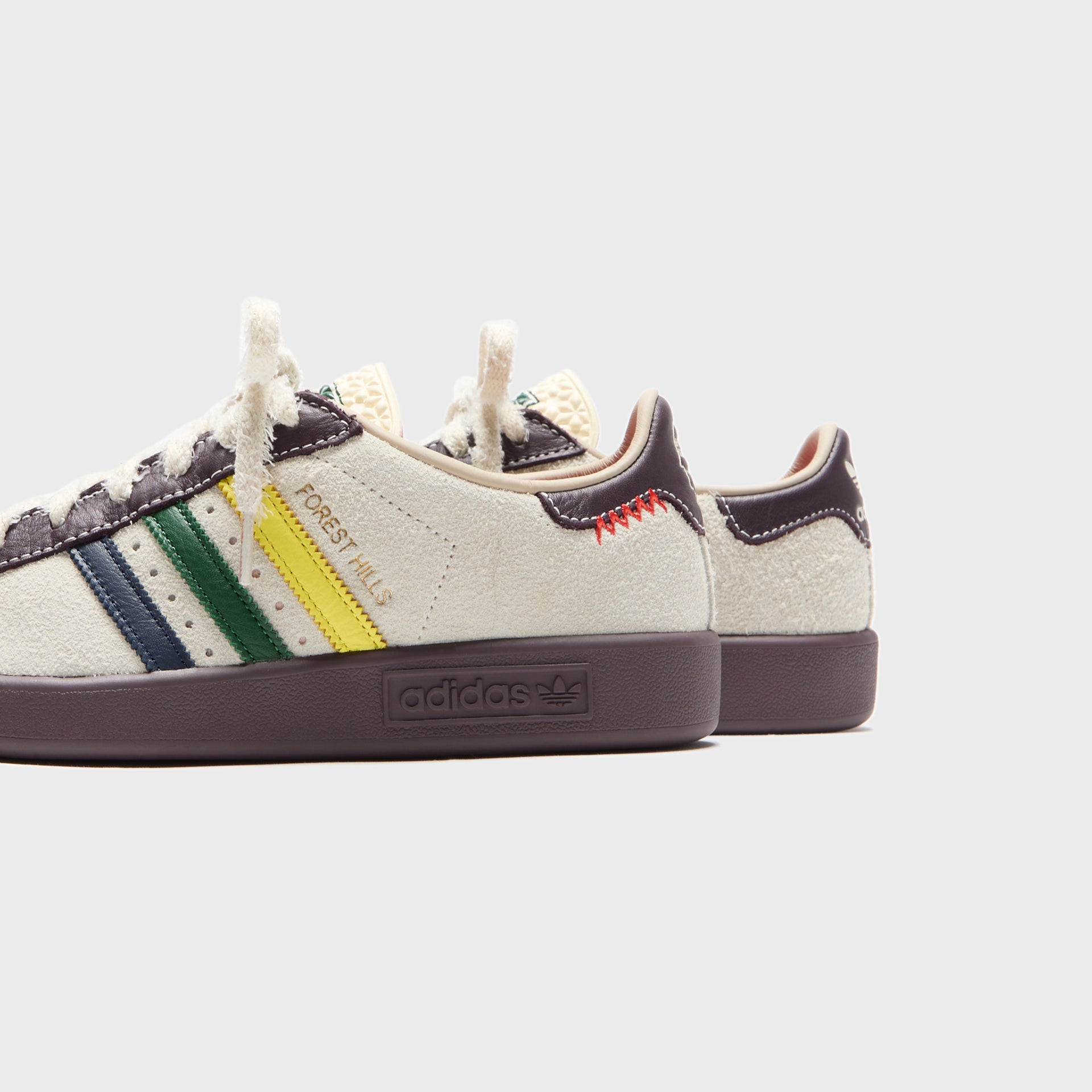 adidas x Brain Dead Forest Hills - Cream White / Pantone / Night Red