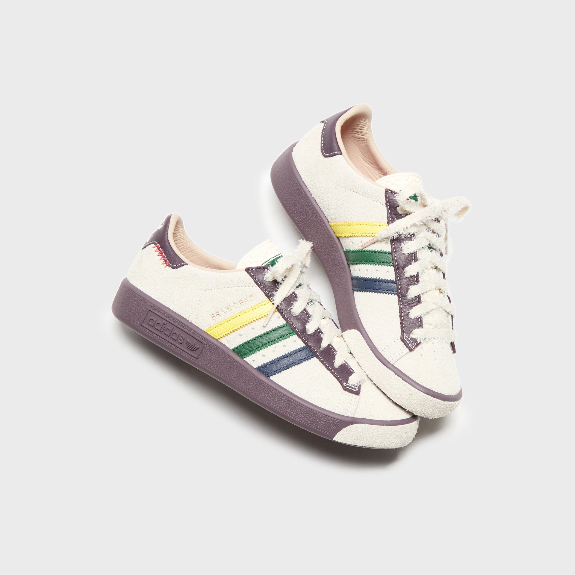 adidas x Brain Dead Forest Hills - Cream White / Pantone / Night Red