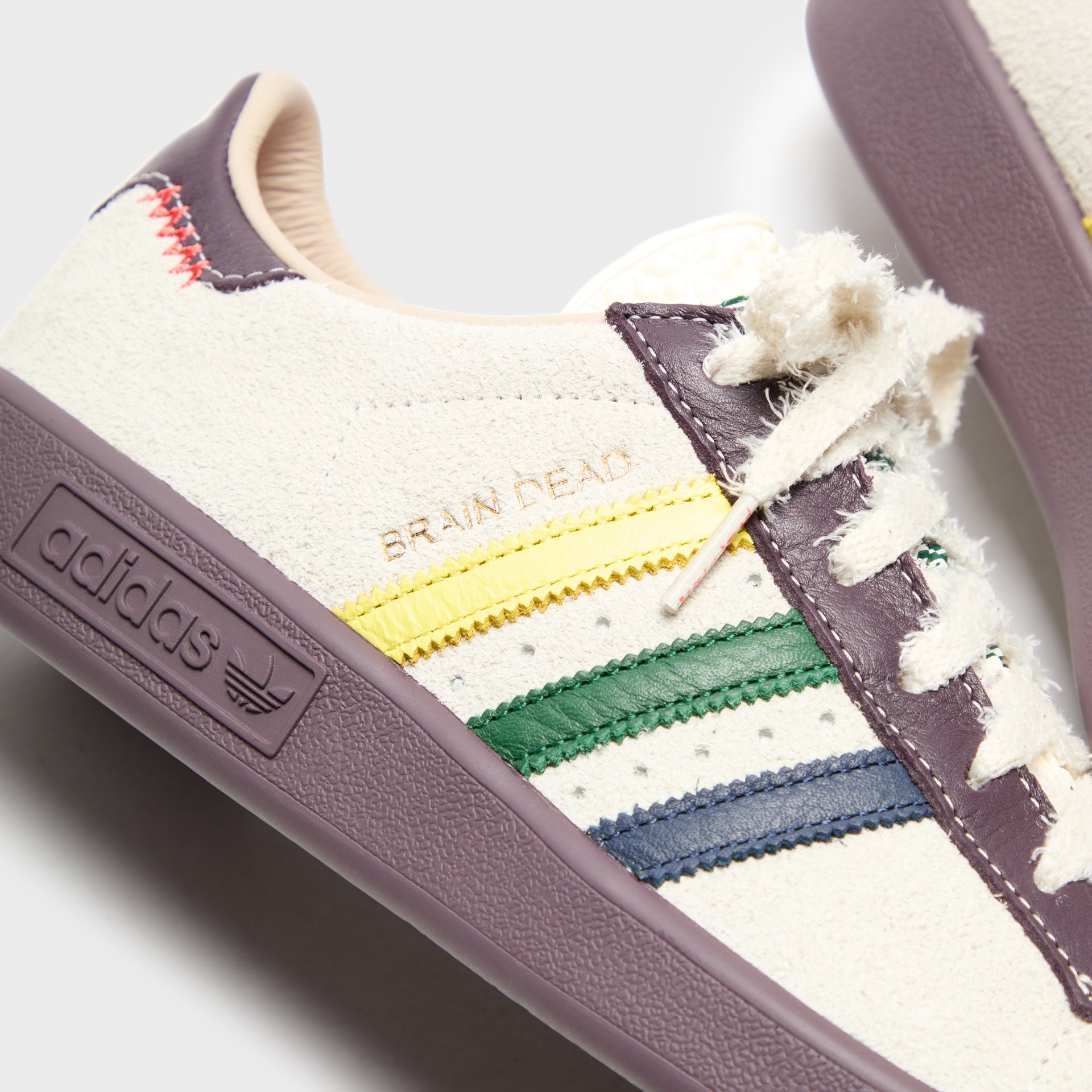 adidas x Brain Dead Forest Hills - Cream White / Pantone / Night Red