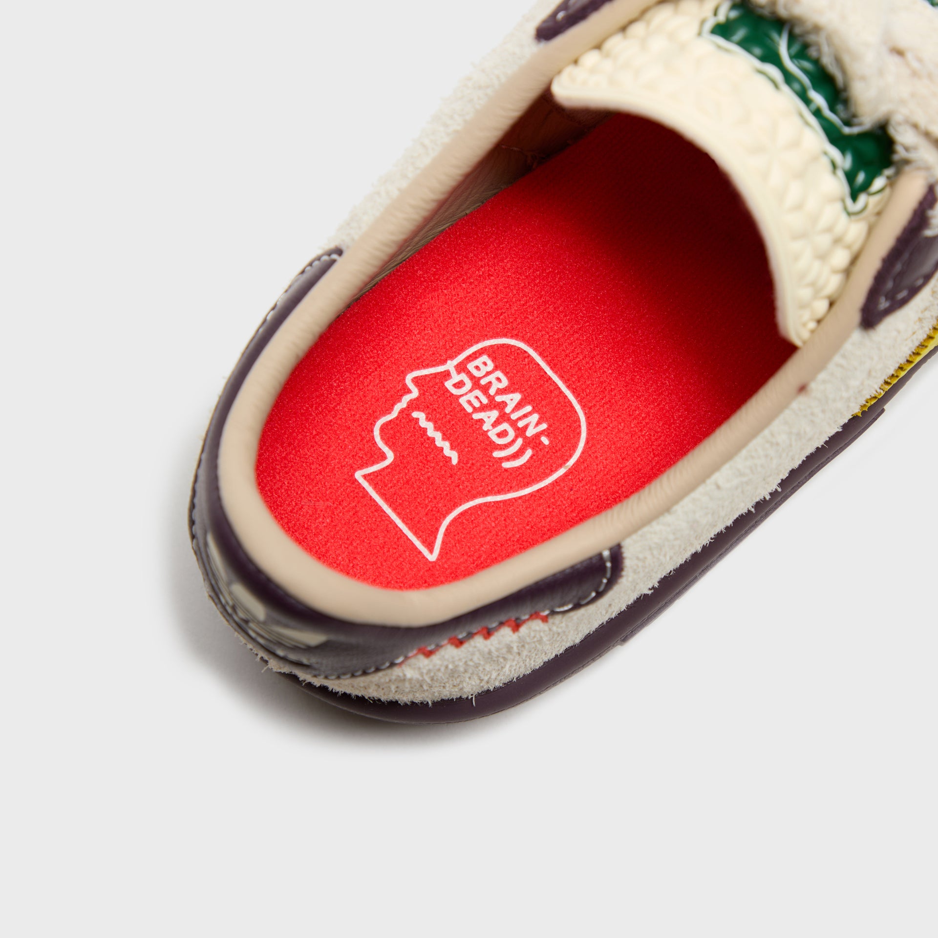 adidas x Brain Dead Forest Hills - Cream White / Pantone / Night Red