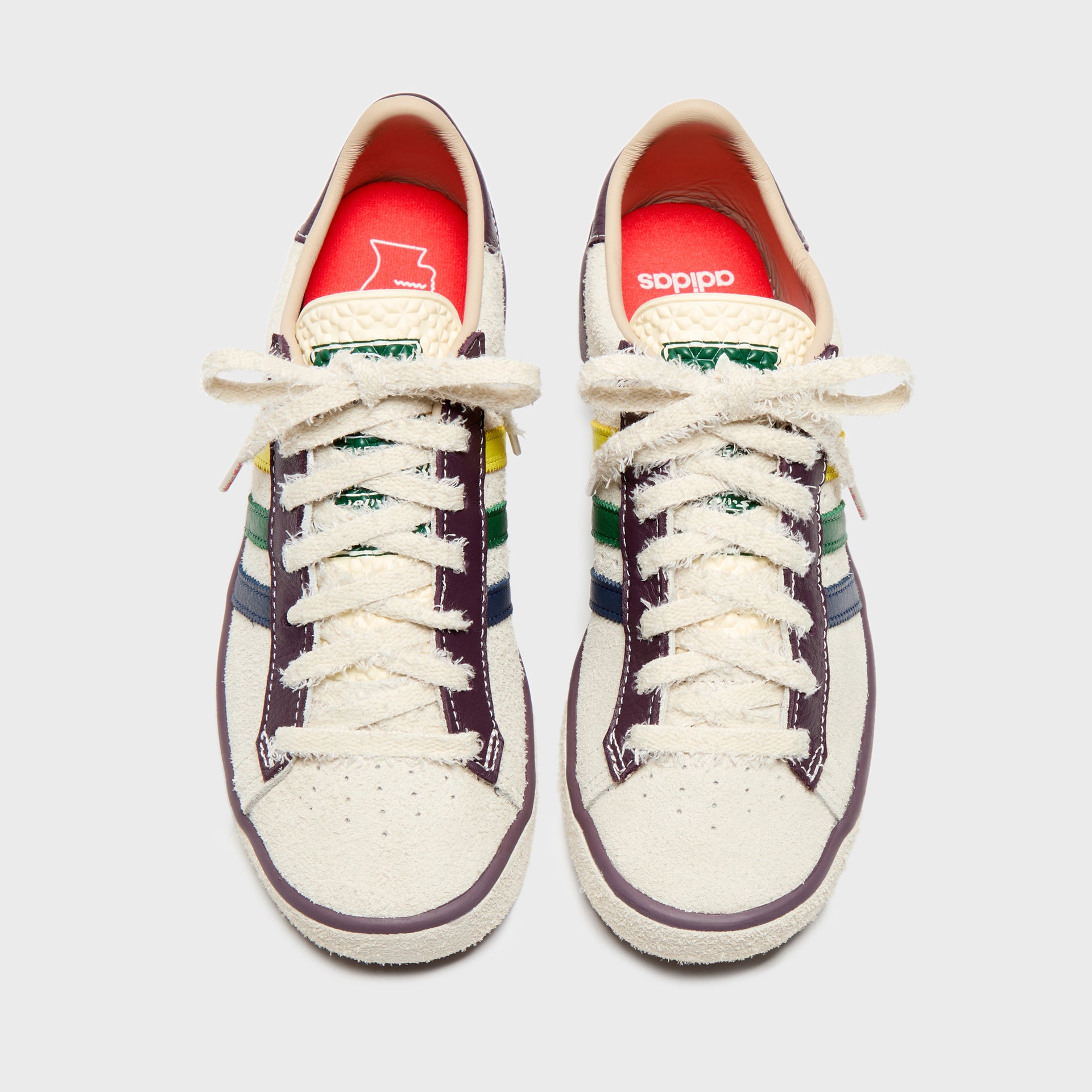 adidas x Brain Dead Forest Hills - Cream White / Pantone / Night Red