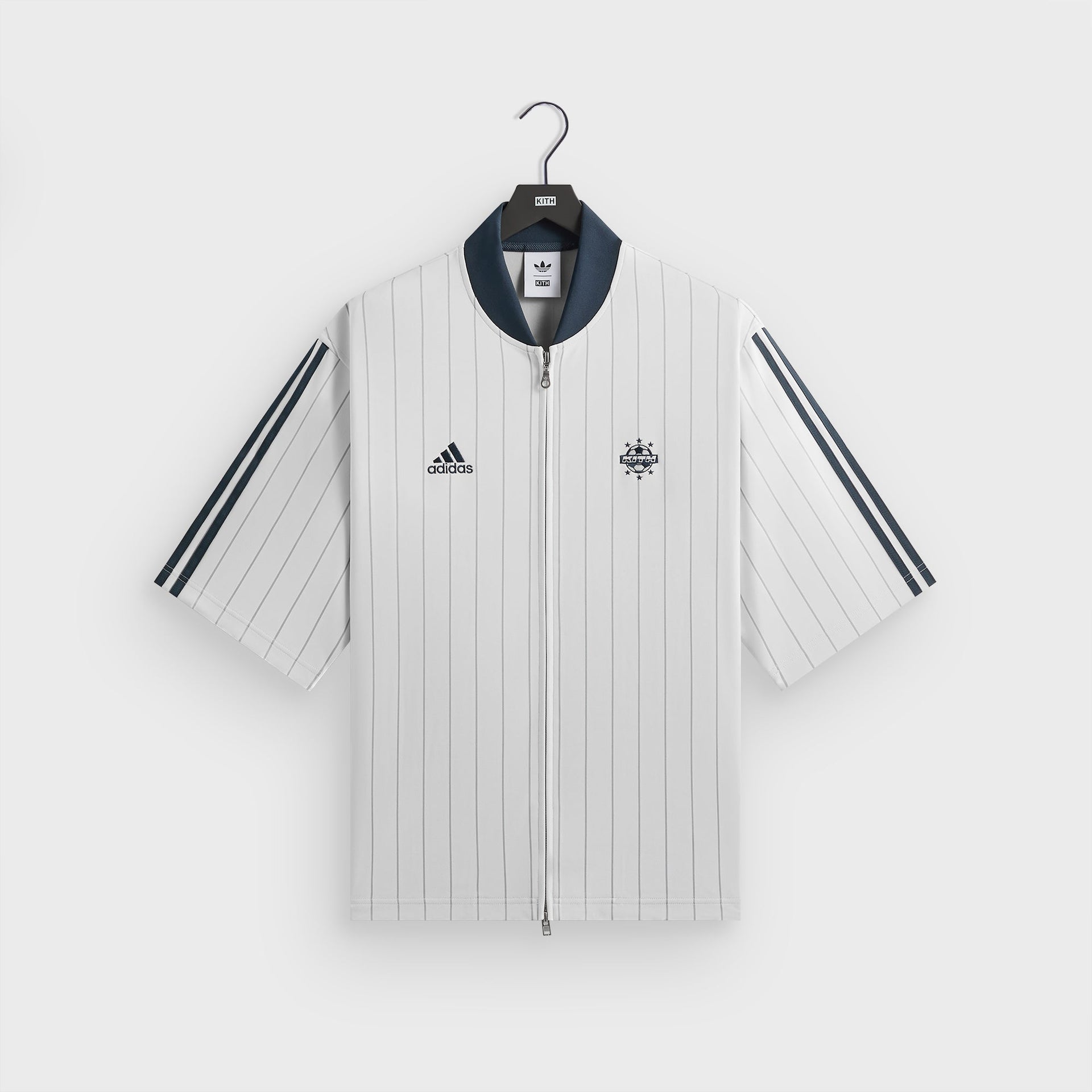 Kith for adidas Football Pinstripe Jersey - White - PH
