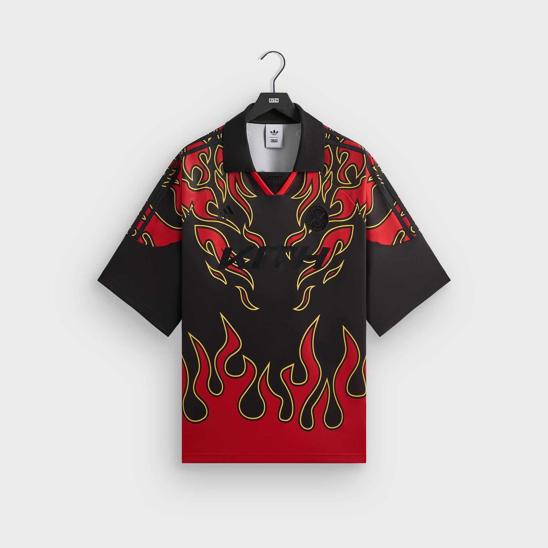 Kith for adidas Football Flame Soccer Jersey - Black - PH
