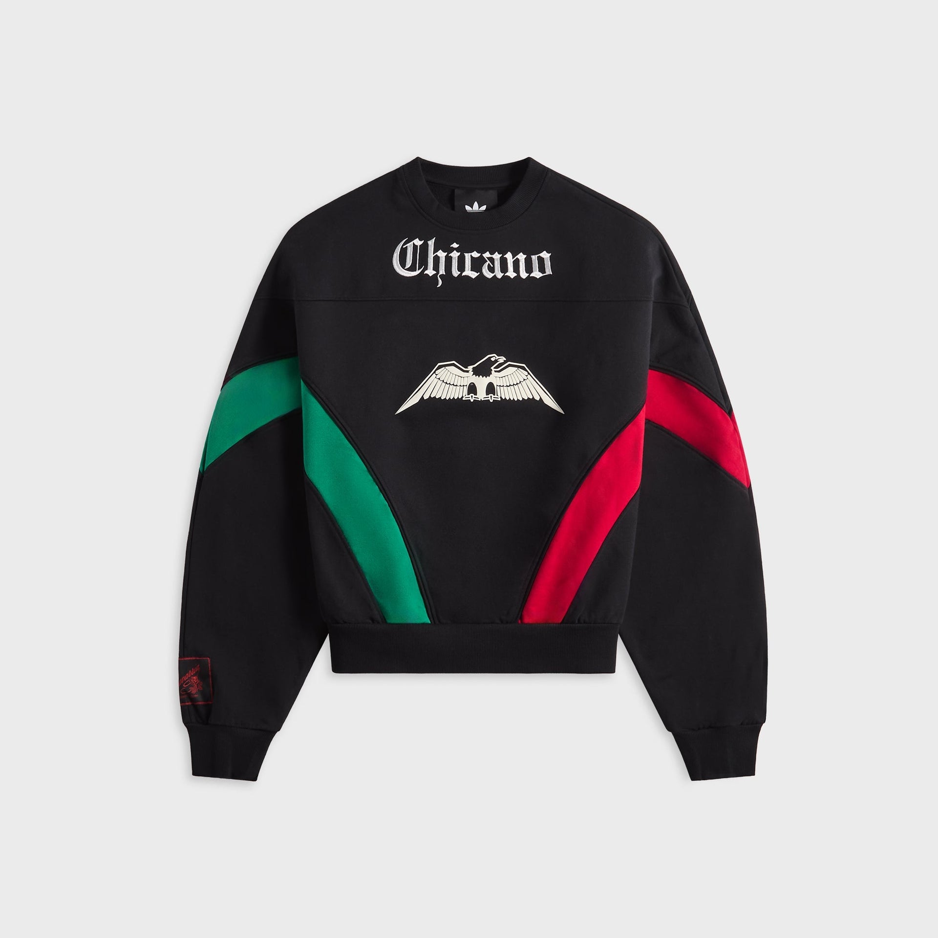 adidas x Willy Chavarria Bball Fleece Crewneck Sweatshirt - Black