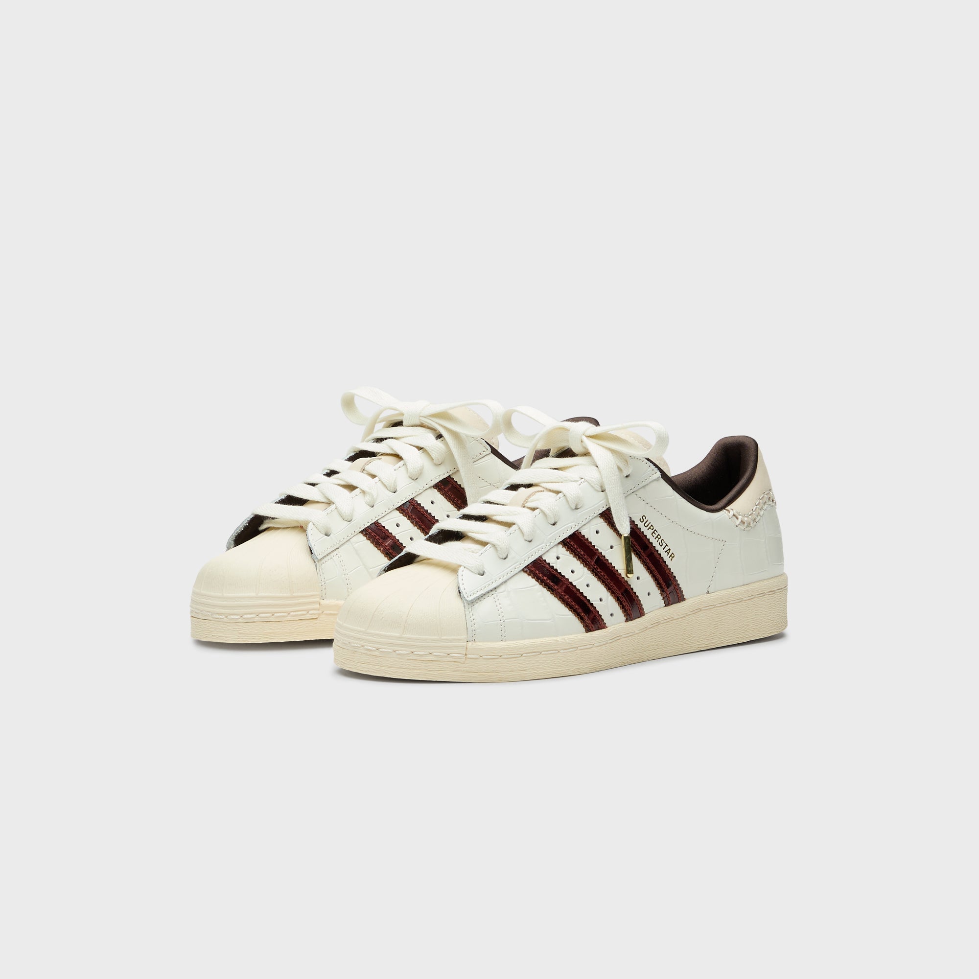 adidas x Wales Bonner Superstar - Wonder White / Fox Brown – Kith