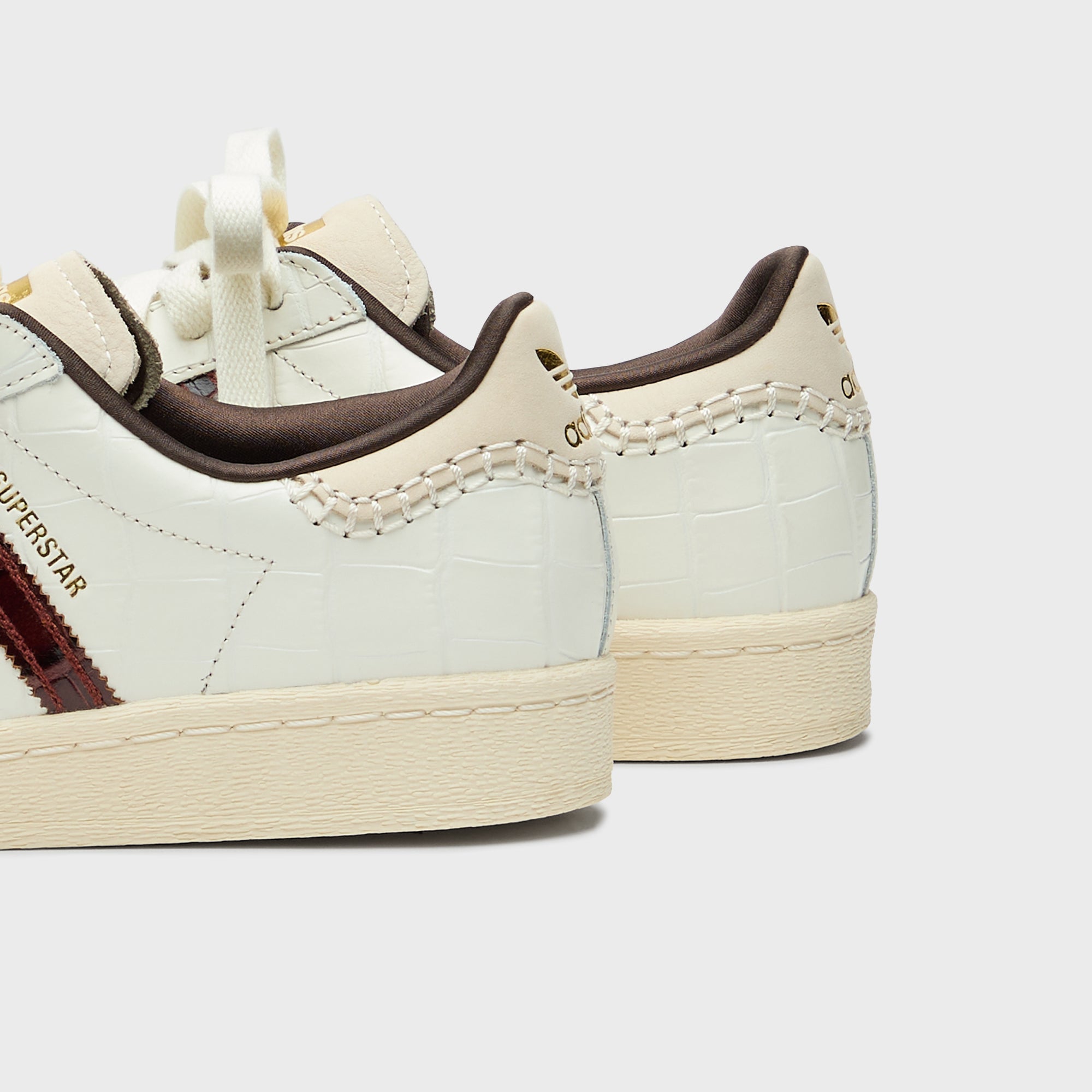 adidas x Wales Bonner Superstar - Wonder White / Fox Brown – Kith