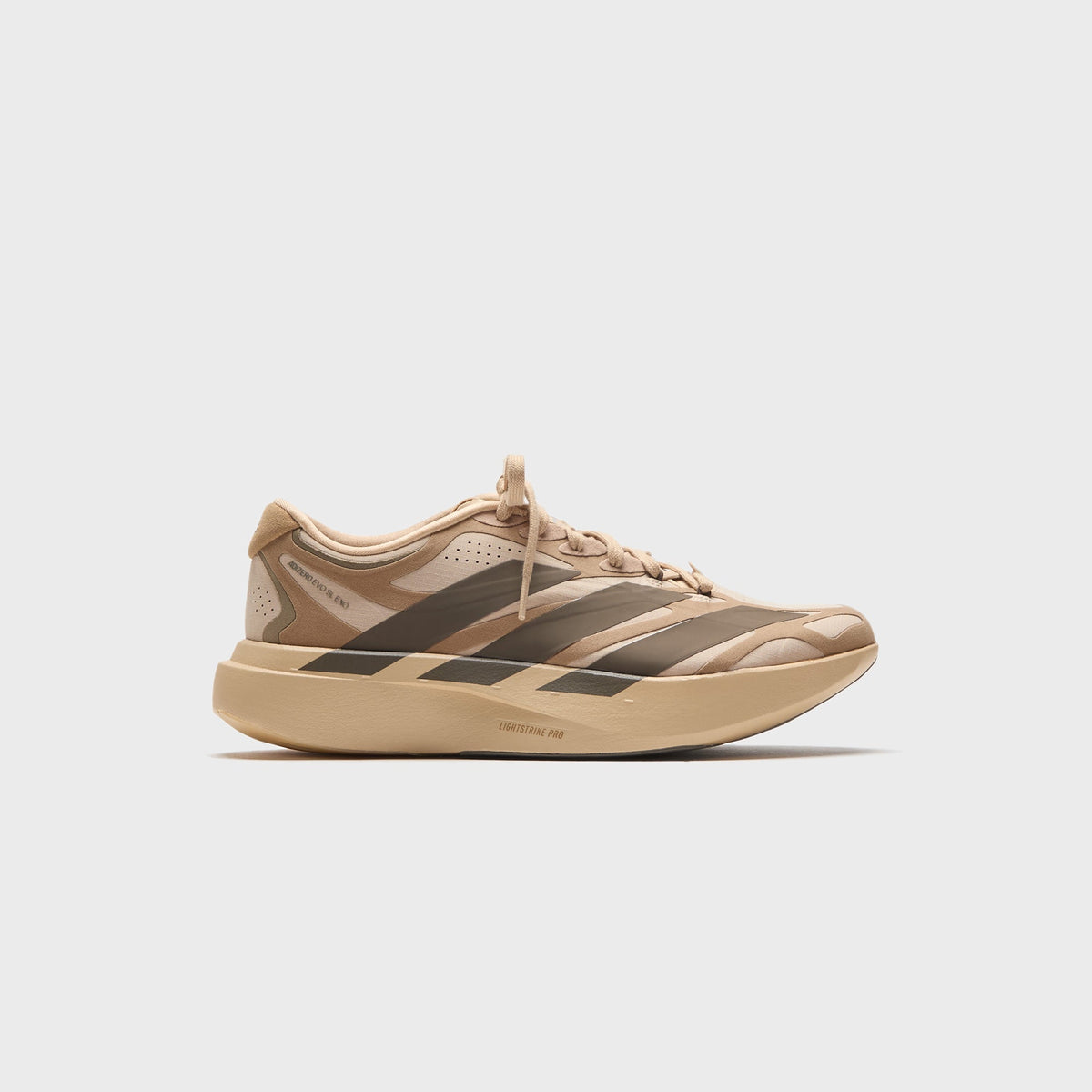 adidas Adizero Evo SL Exo Suede - Magic Beige / Cargo Brown / Cardboard