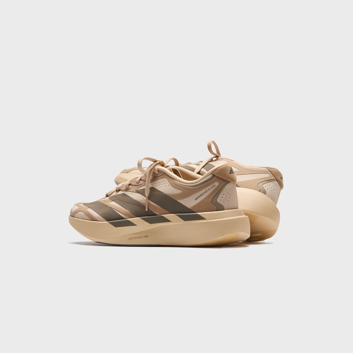 adidas Adizero Evo SL Exo Suede - Magic Beige / Cargo Brown / Cardboard