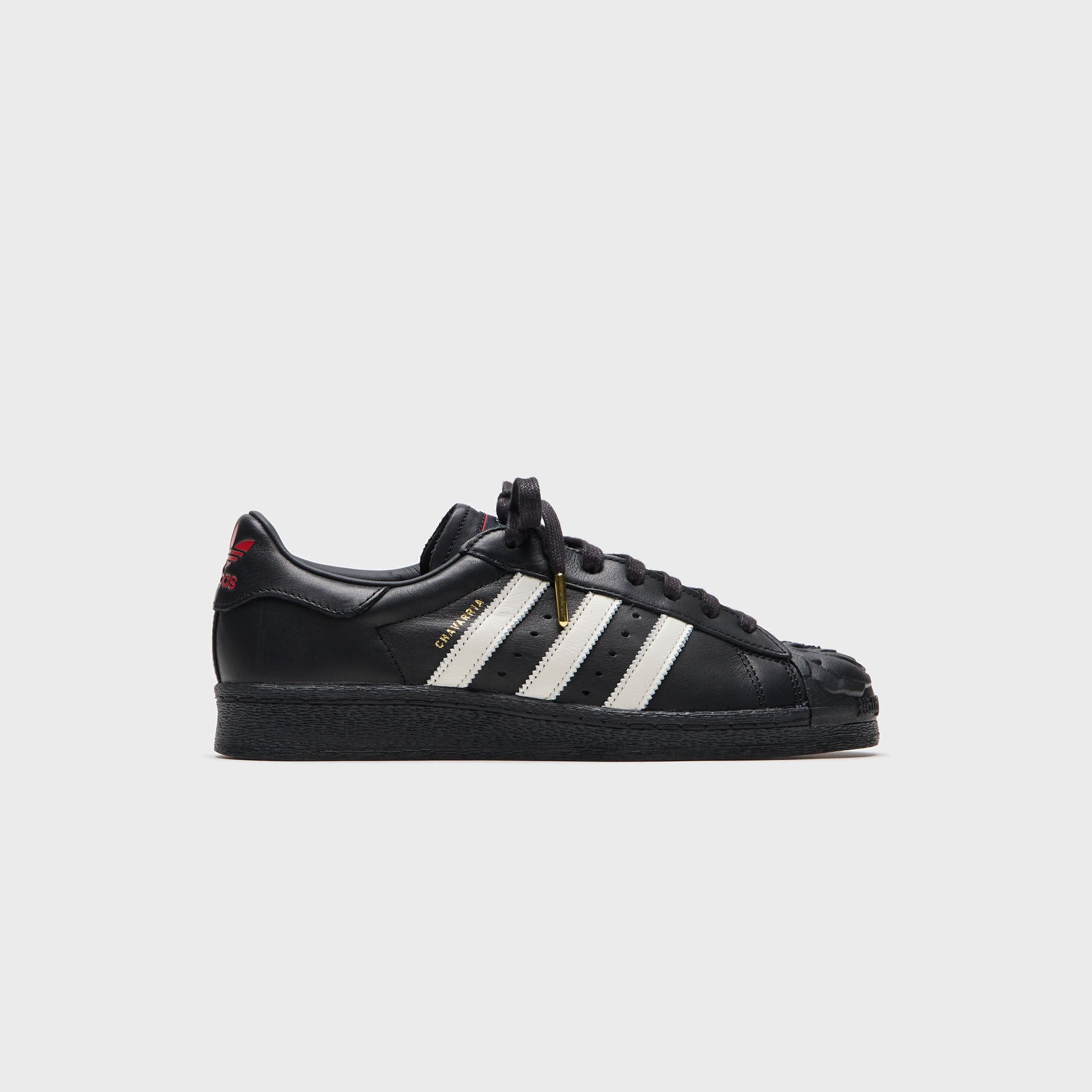 adidas x Willy Chavarria Superstar - Core Black / Off White / Red