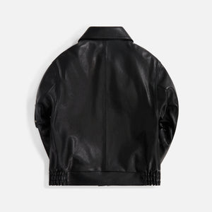 1017 Alyx 9SM Leather Police Jacket - Black