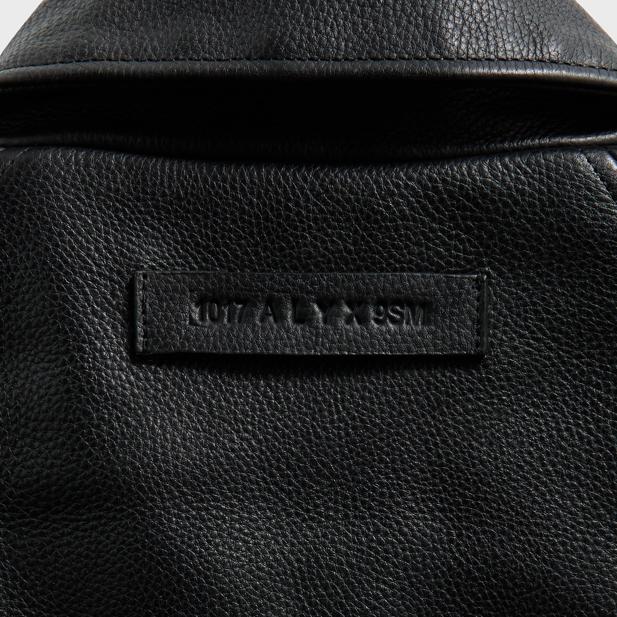 ALYX 9SM Leather Varsity Jacket - Black – Kith