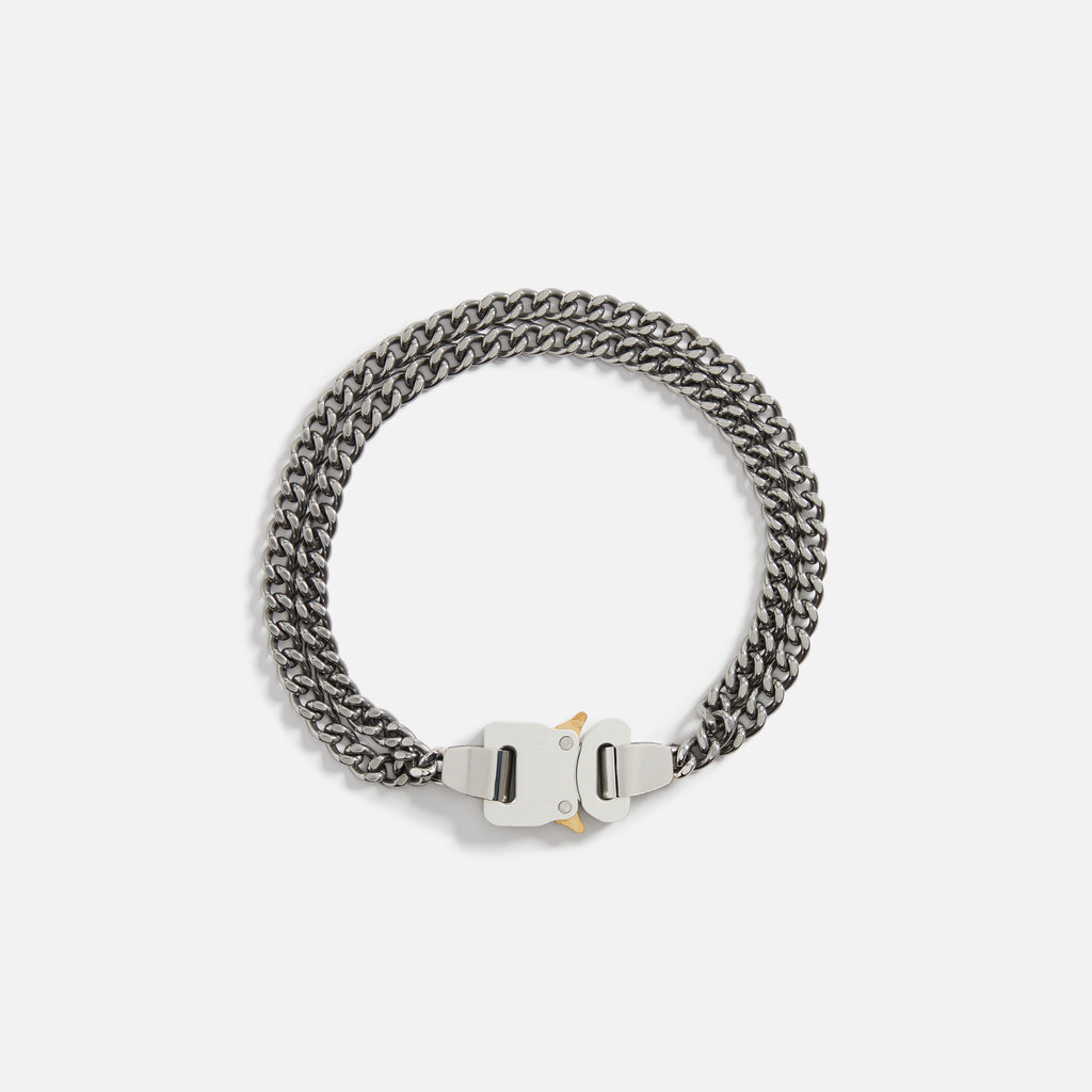 1017 Alyx 9SM 2X Chain Buckle Necklace - Silver – Kith