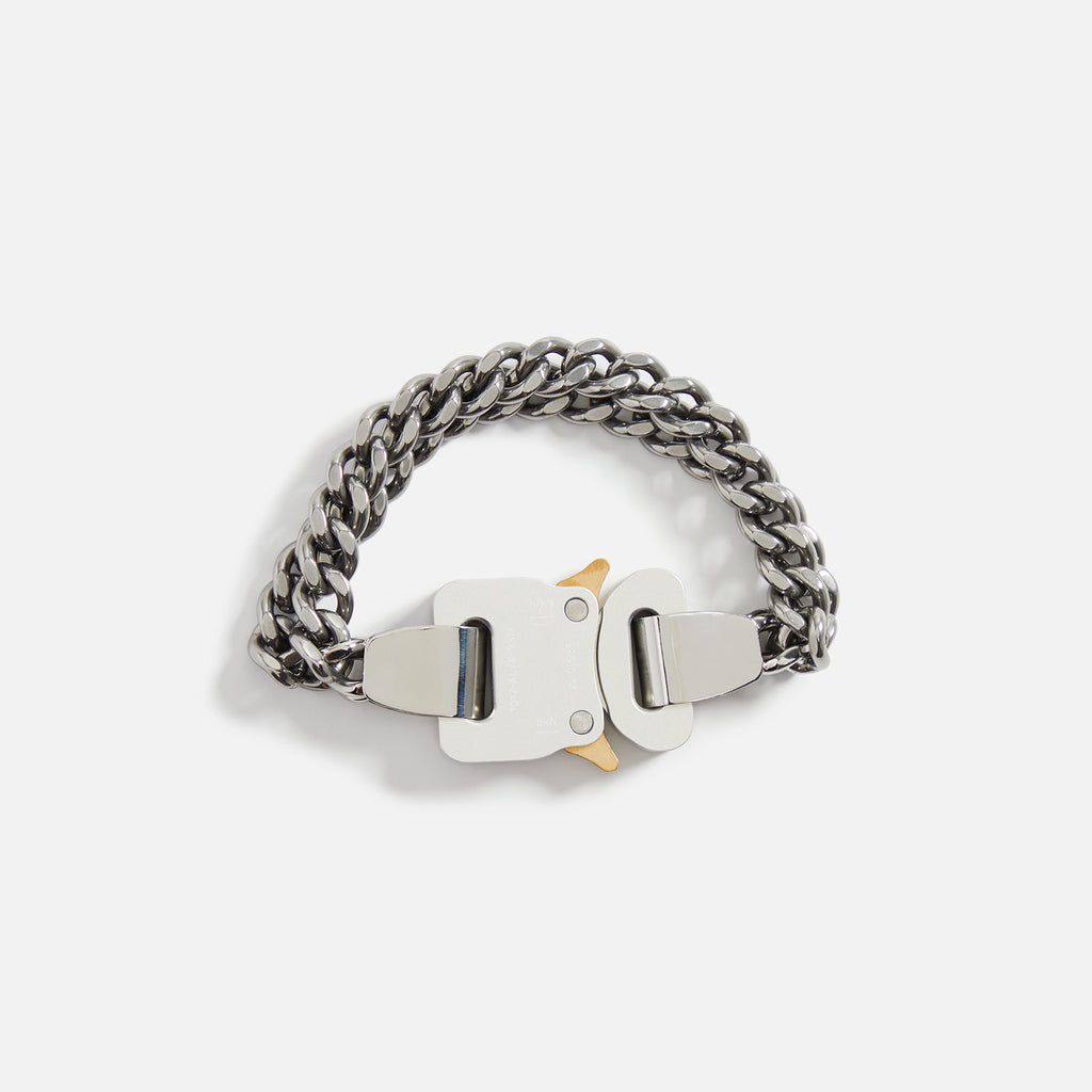 1017 Alyx 9SM 2X Chain Buckle Bracelet - Silver – Kith