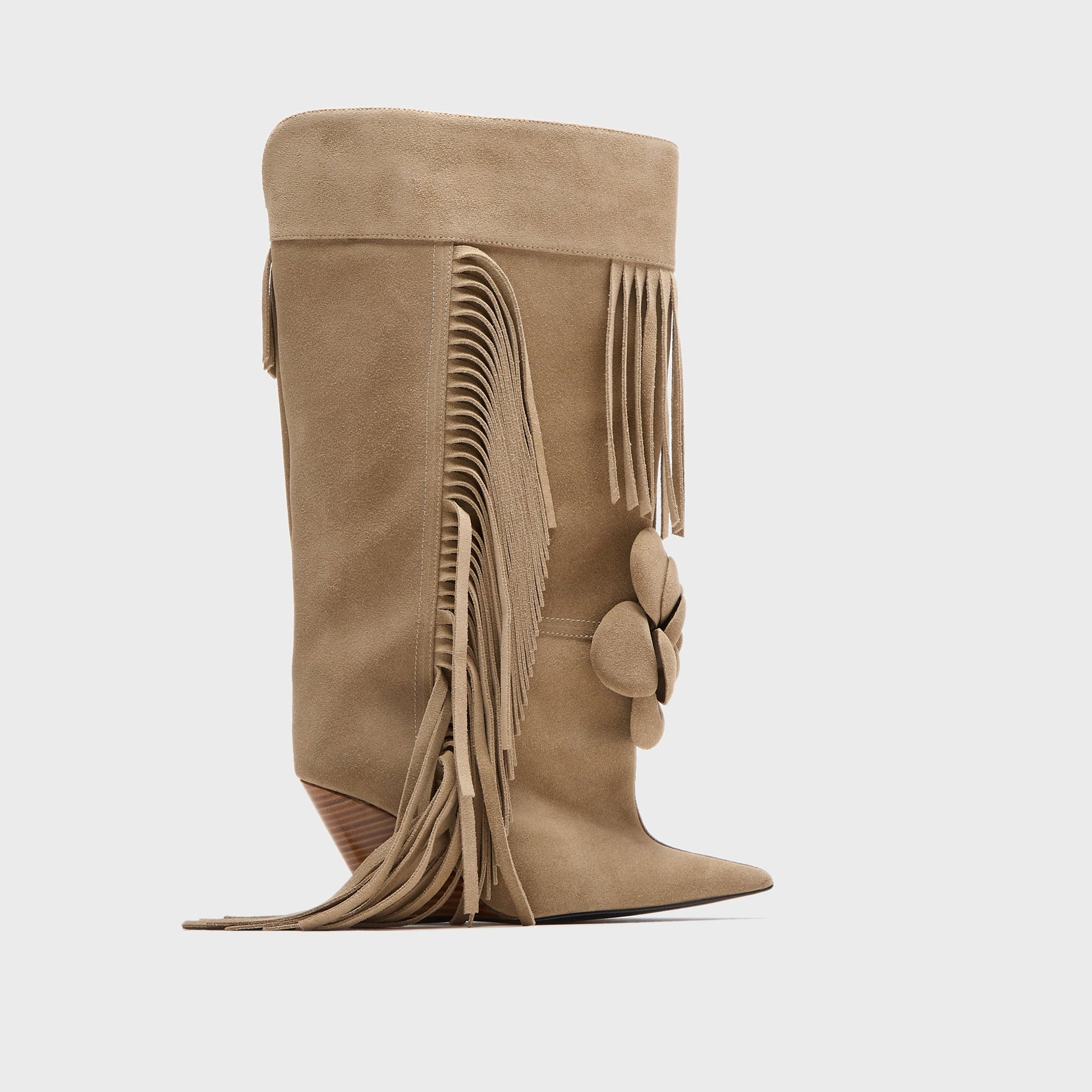 Abra Rose Boot - Beige