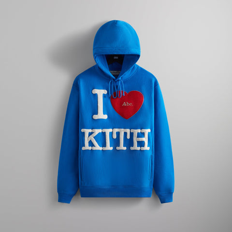 Kith for Advisory Board Crystals I Love Kith Hoodie - Blue