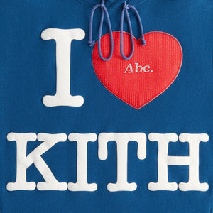kith box logo hoodie Navy M