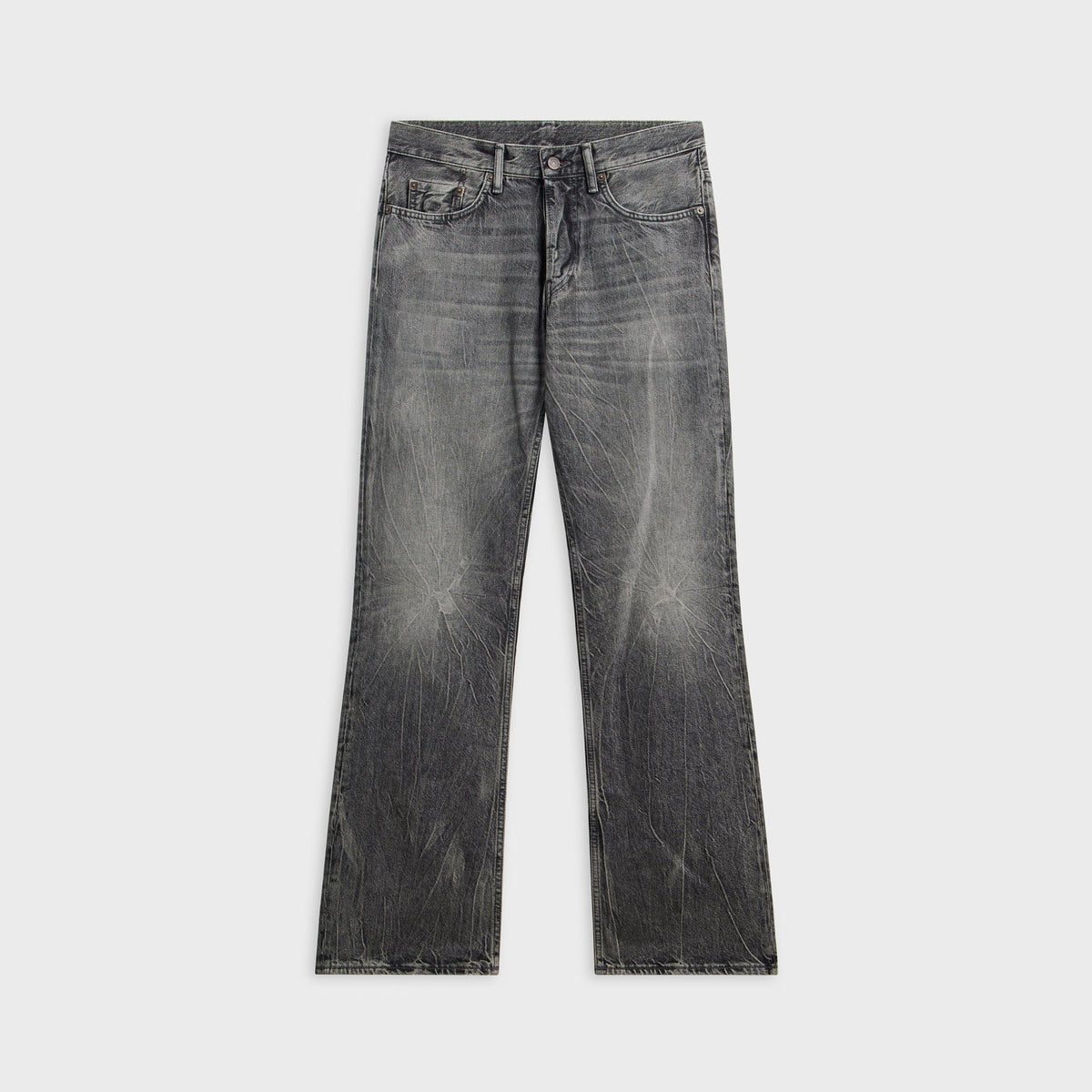 Acne Studios 2010M Regular Fit Jean - Washed Black