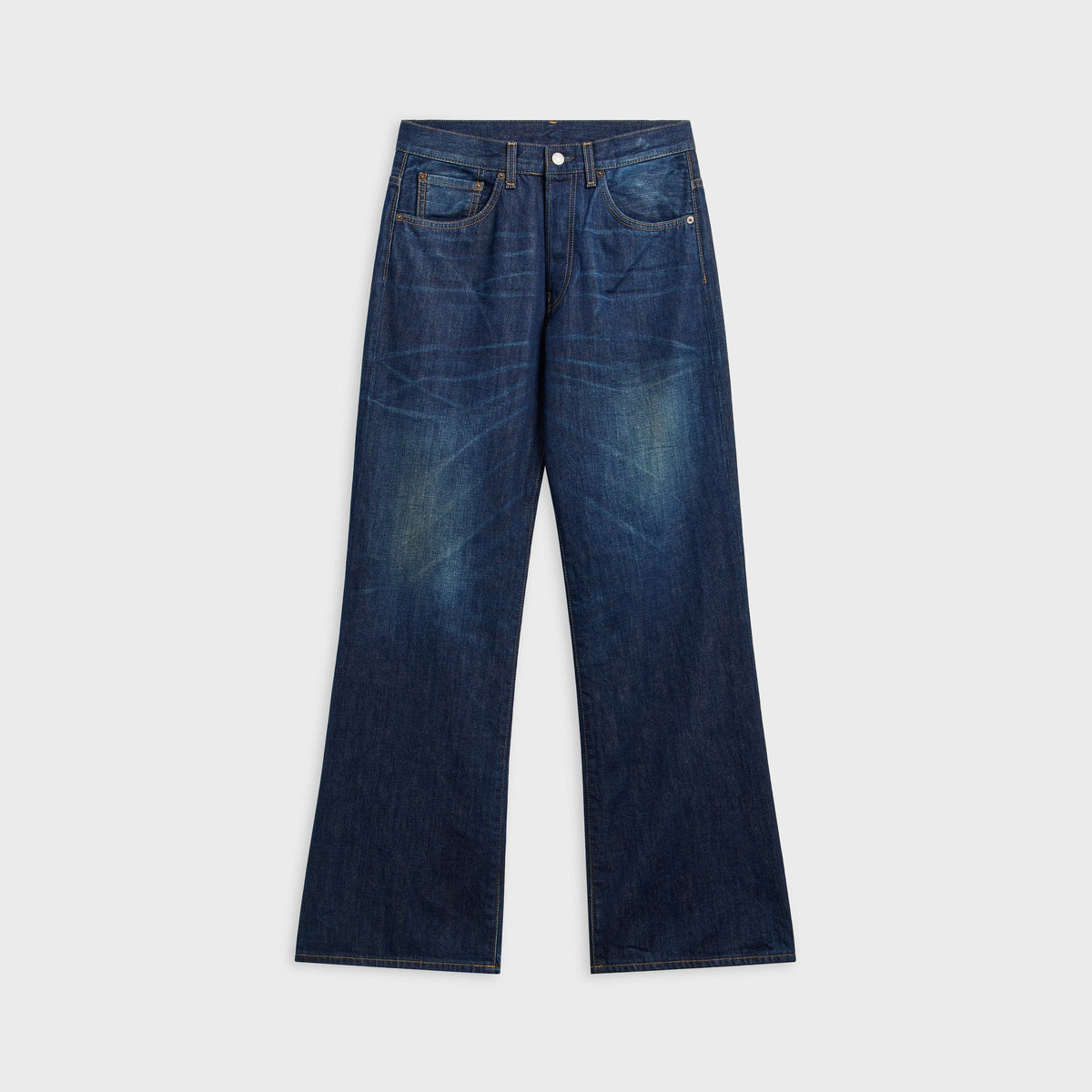 Acne Studios 2021M Regular Fit Jeans - Dark Blue