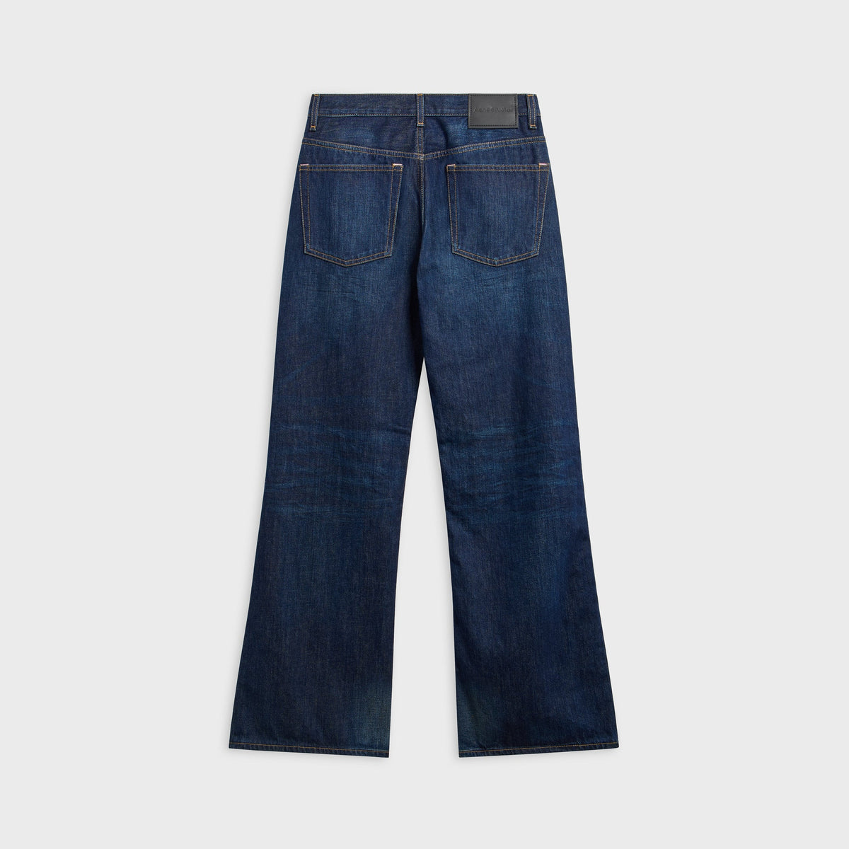 Acne Studios 2021M Regular Fit Jeans - Dark Blue